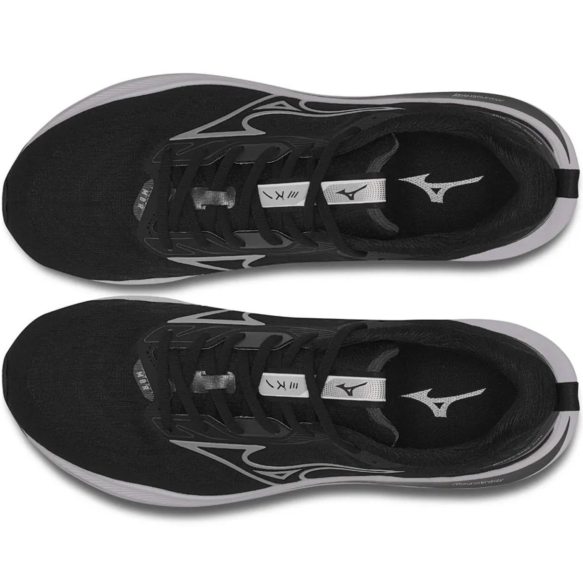 Tenis Mizuno Base Ride Masculino Preto Preto 3