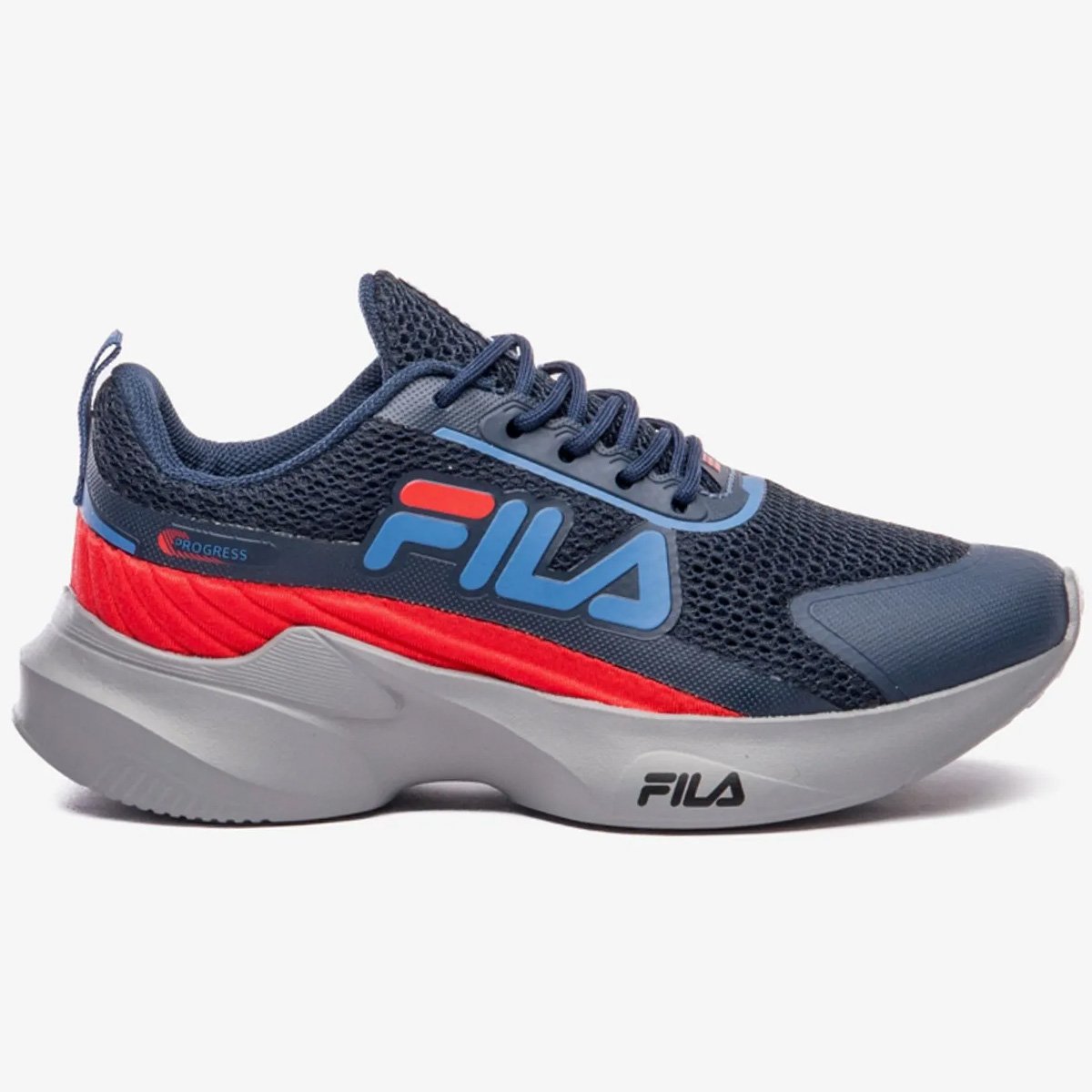 Tenis Fila Progress Infantil Marinho