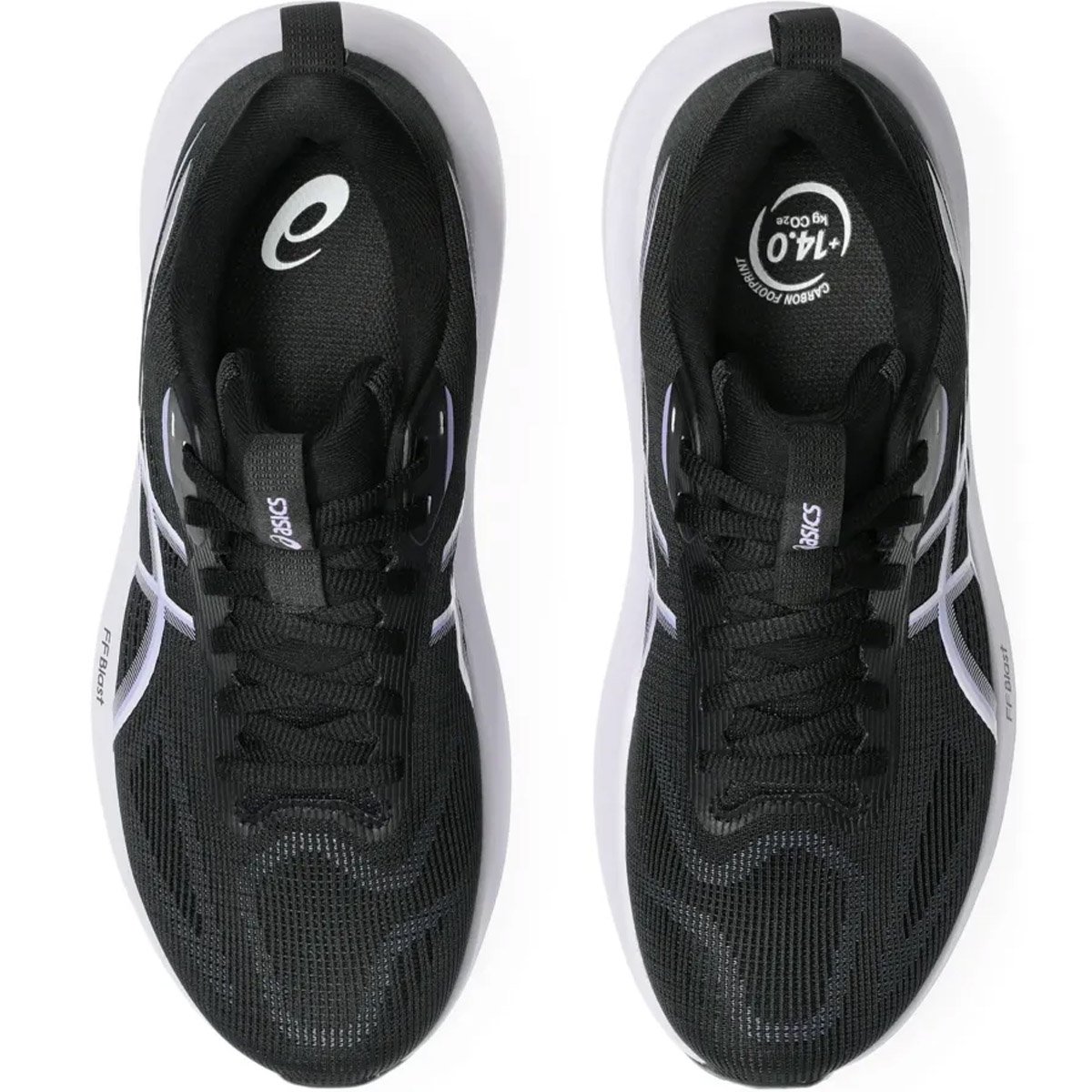 Tenis Asics GT-1000 14 Feminino Preto Preto/Lilás 7