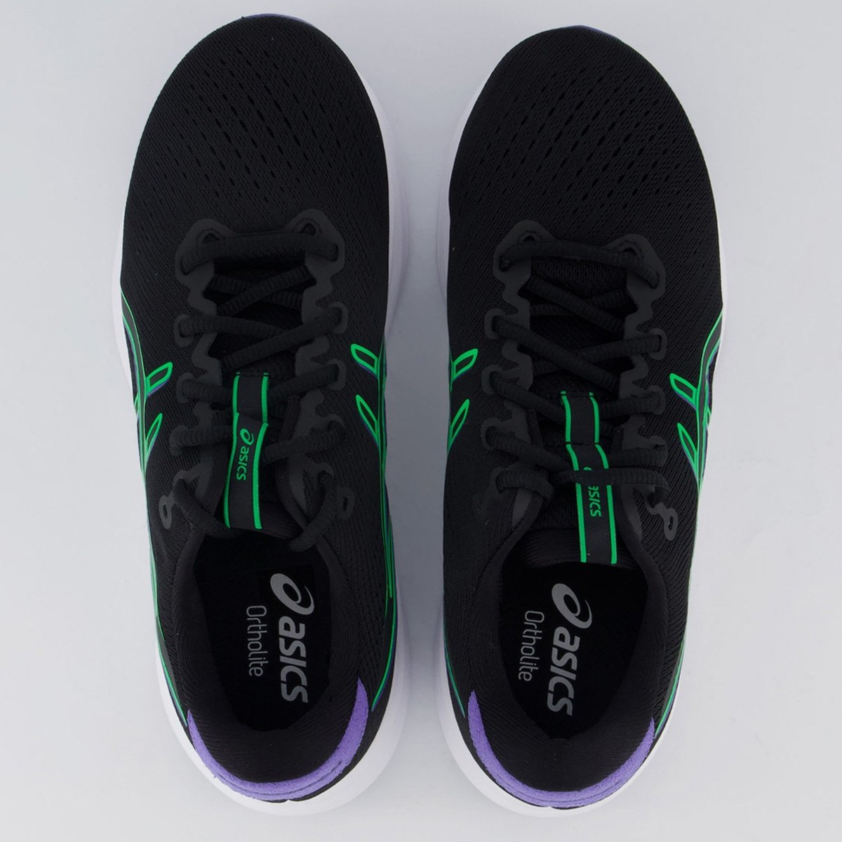 Tenis Asics Gel Excite 11 Masculino Preto Preto/Verde 4