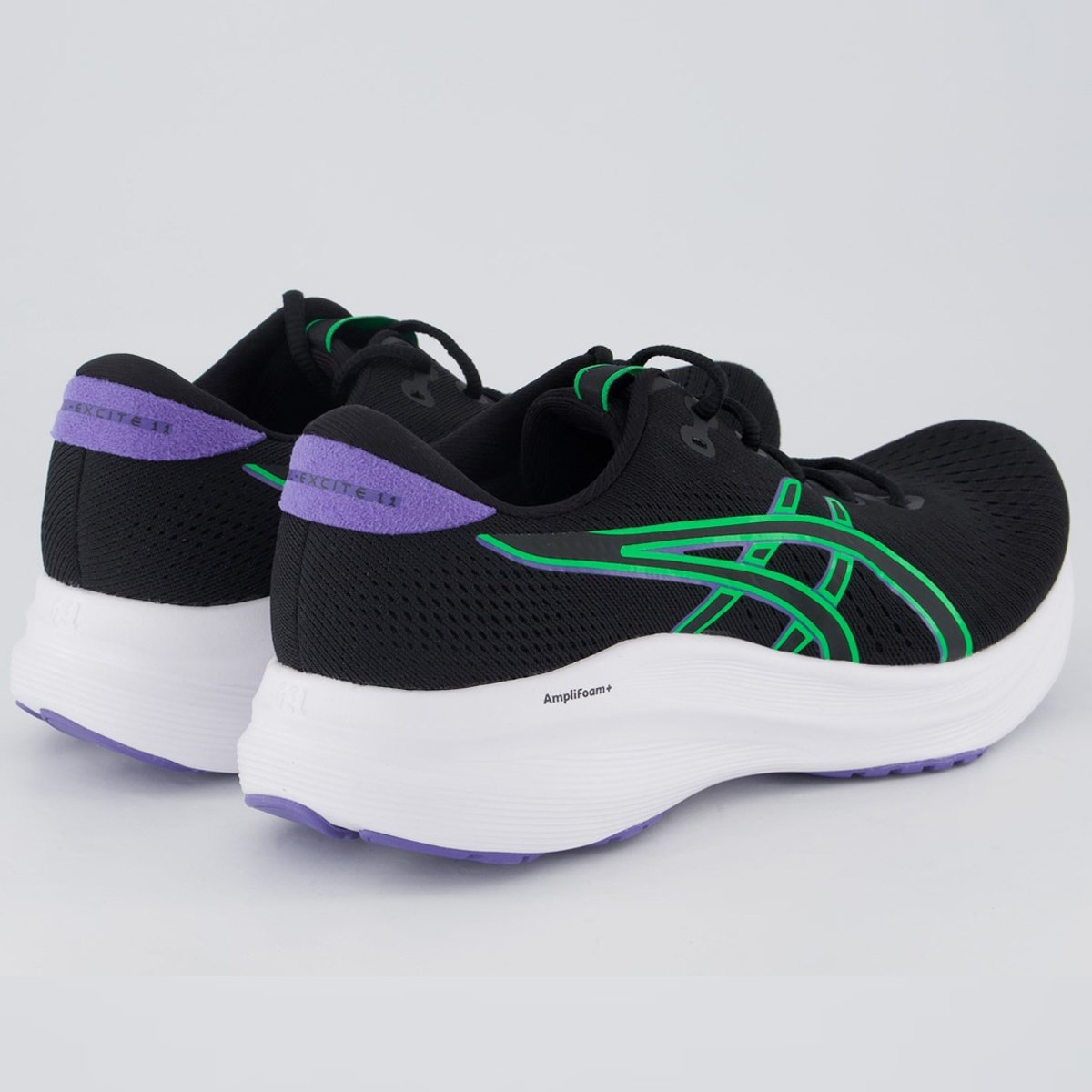 Tenis Asics Gel Excite 11 Masculino Preto Preto/Verde 3