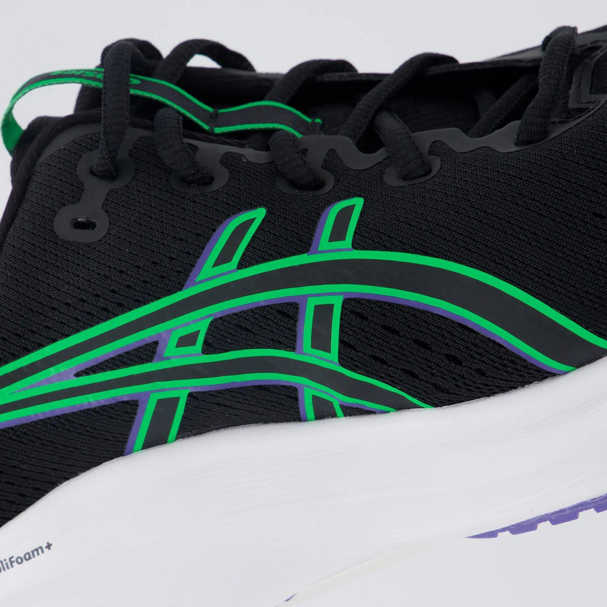 Tenis Asics Gel Excite 11 Masculino Preto Preto/Verde 7
