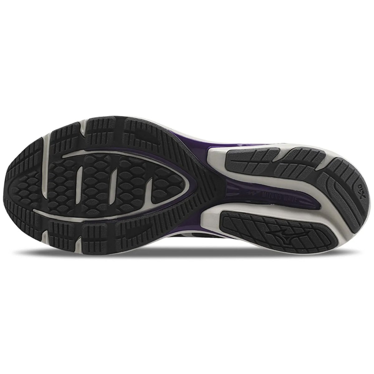 Tenis Mizuno Wave Dynasty 7 Feminino Preto Roxo Preto 4