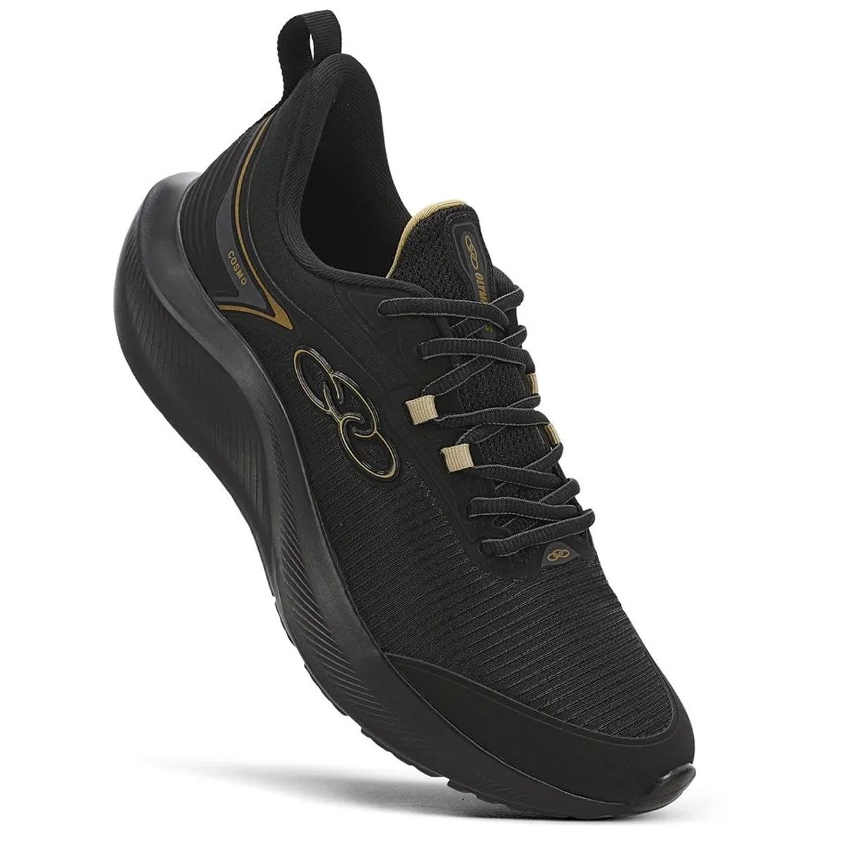 Tenis Olympikus Cosmo Masculino Preto Preto 3