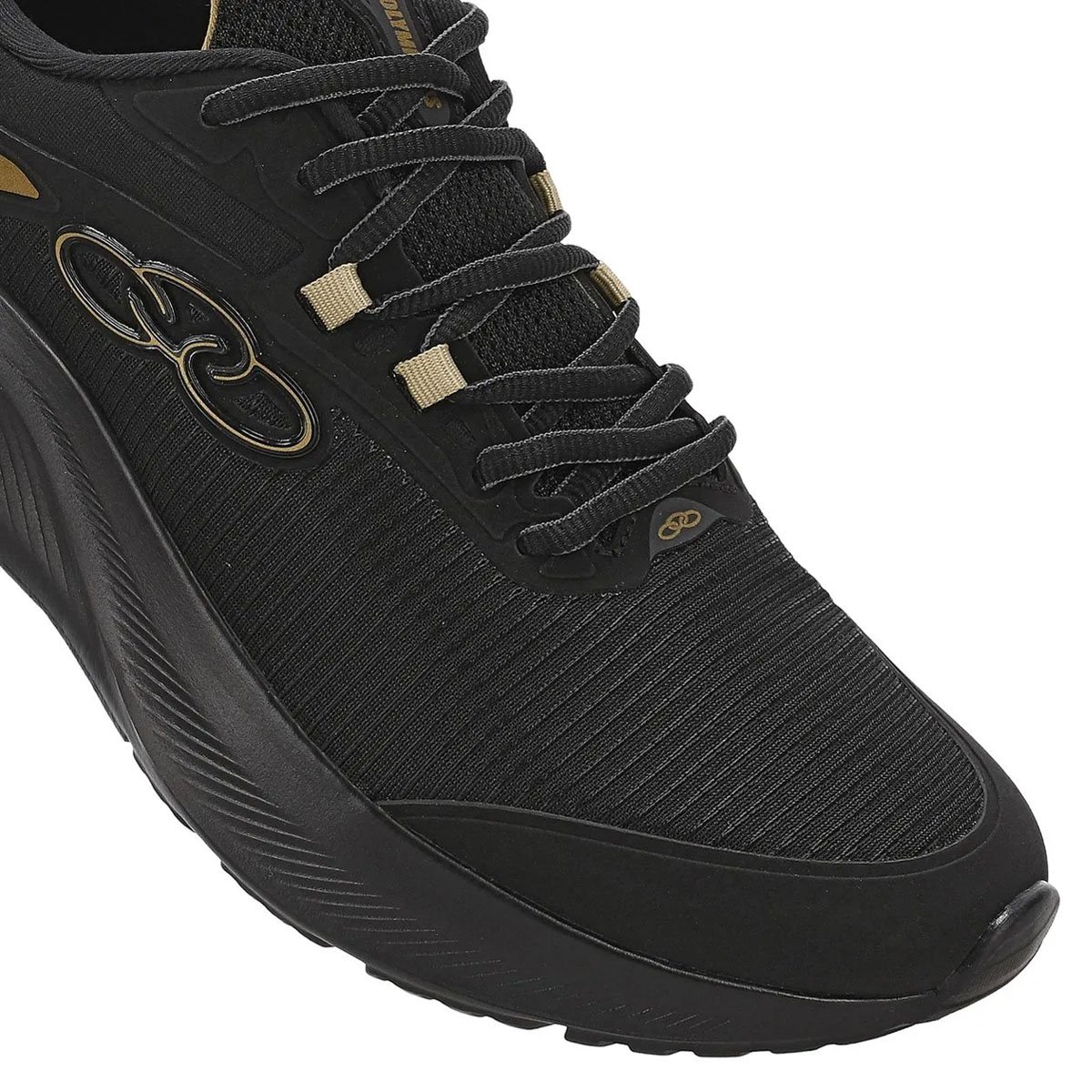 Tenis Olympikus Cosmo Masculino Preto Preto 7