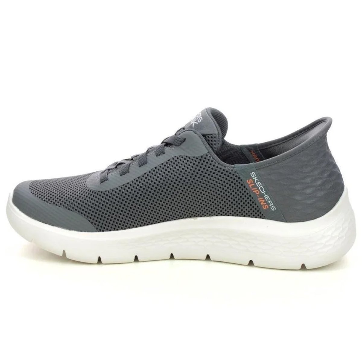 Tenis Skechers Go Walk Flex Hands Up Masculino Cinza Cinza 2