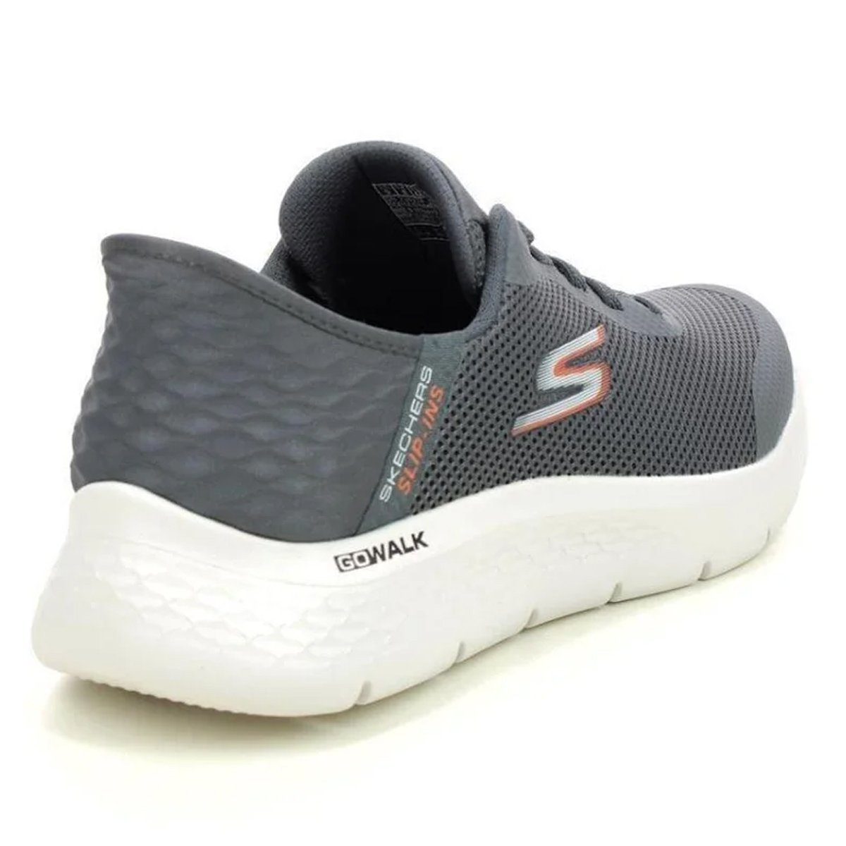 Tenis Skechers Go Walk Flex Hands Up Masculino Cinza Cinza 4