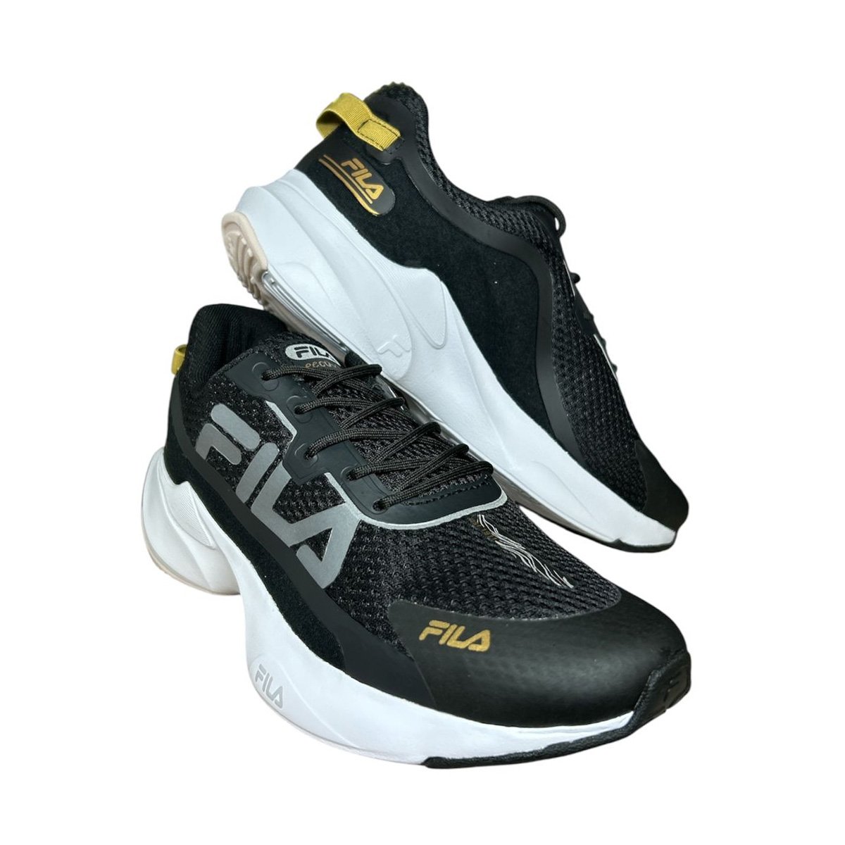 Tenis Fila Recovery Feminino Preto Preto 5