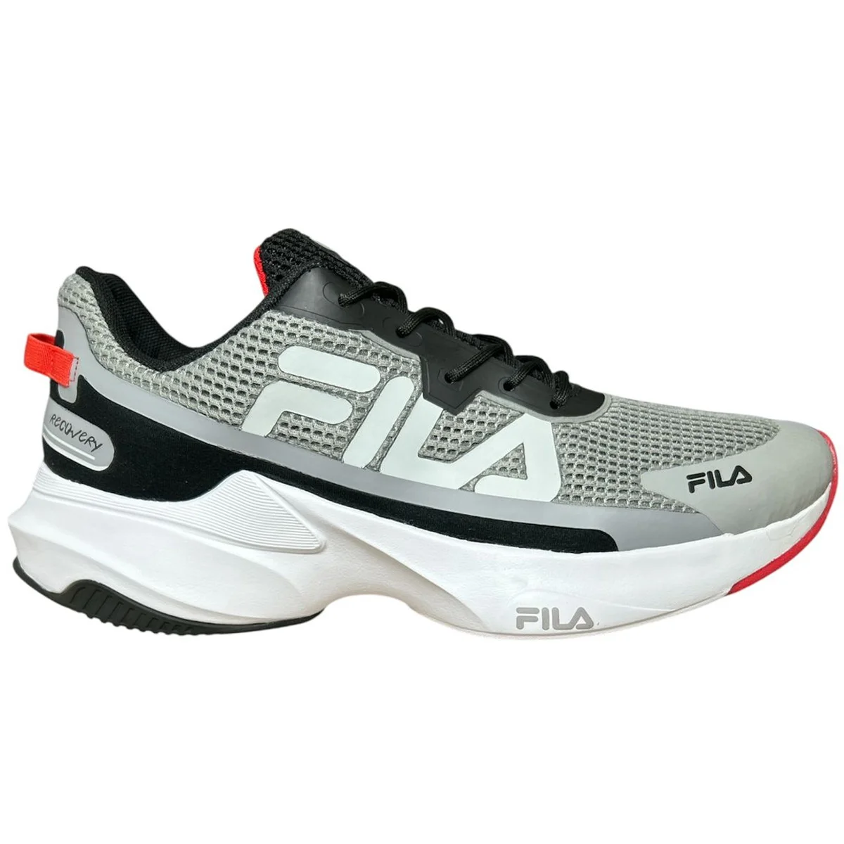 Tenis Fila Recovery Masculino Cinza