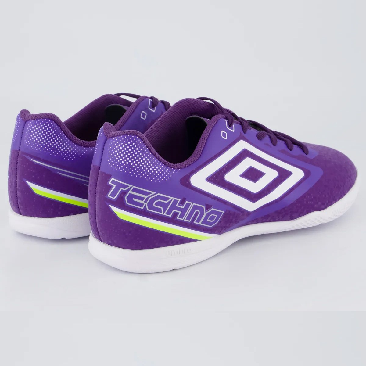 Chuteira Futsal Umbro Techno II Jr Infantil Purple Roxo 4