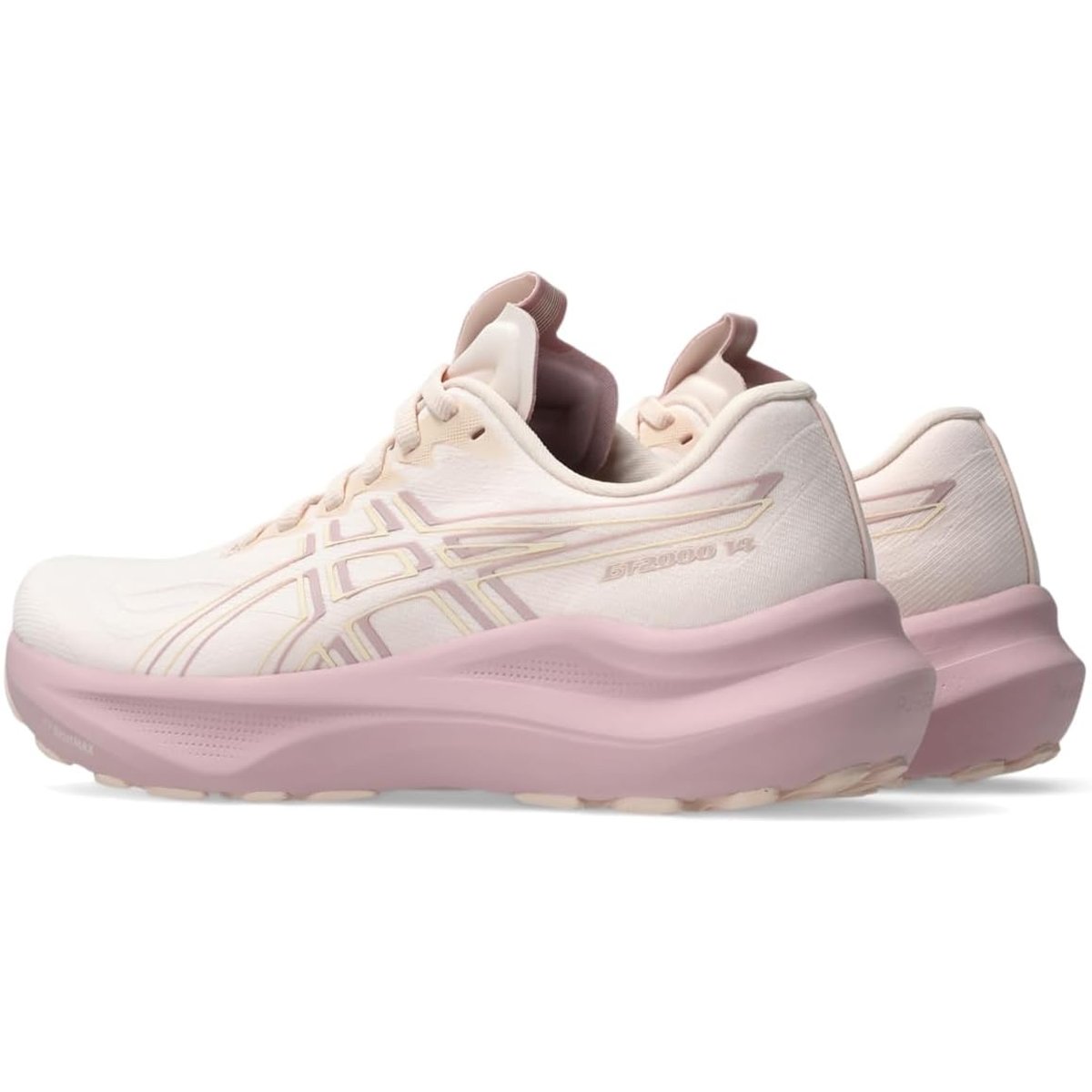 Tenis Asics Gt-2000 14 Feminino Pink Rosa/Bege 4
