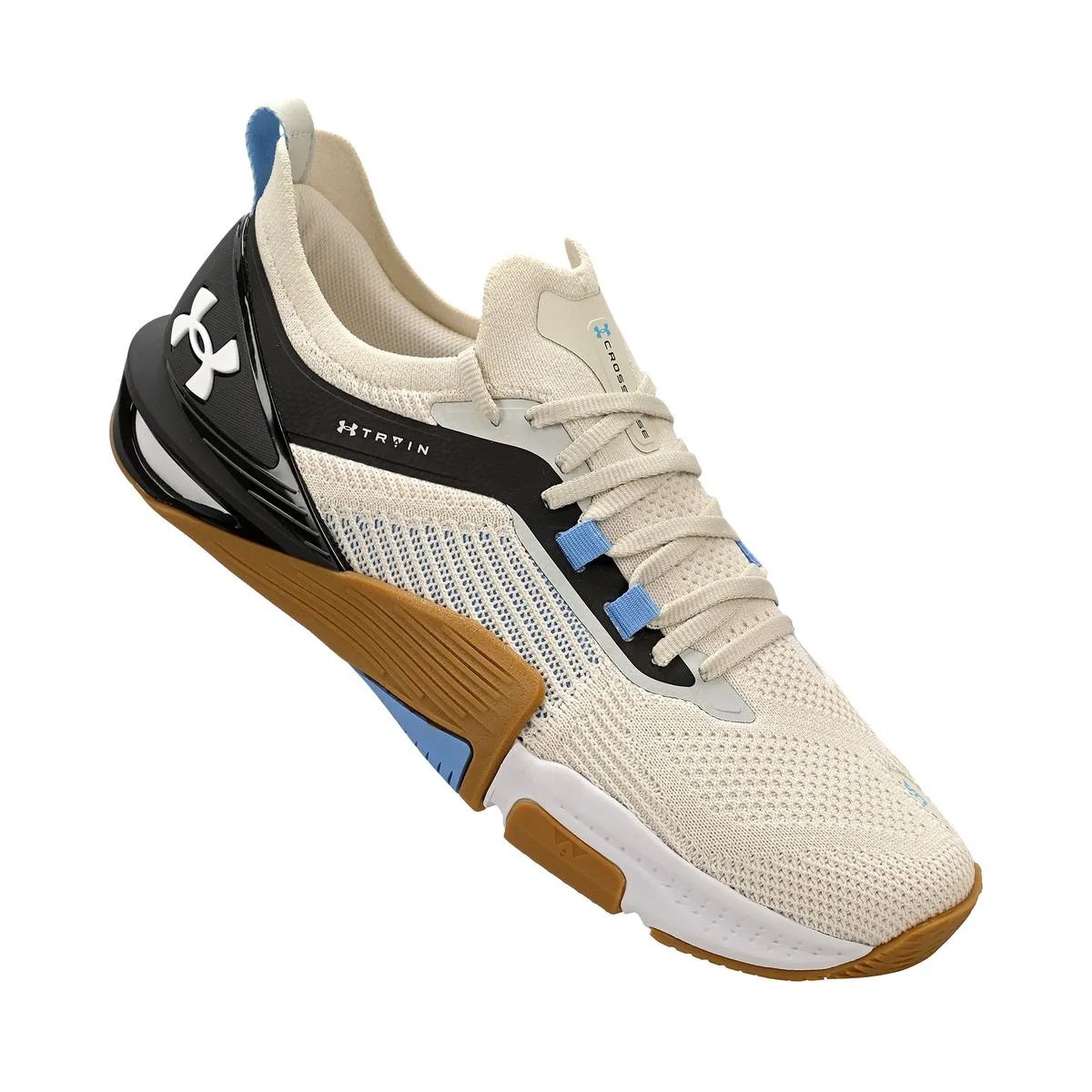 Tenis Under Armour Tribase Cross 2 SE Masculino Marfim Bege 4