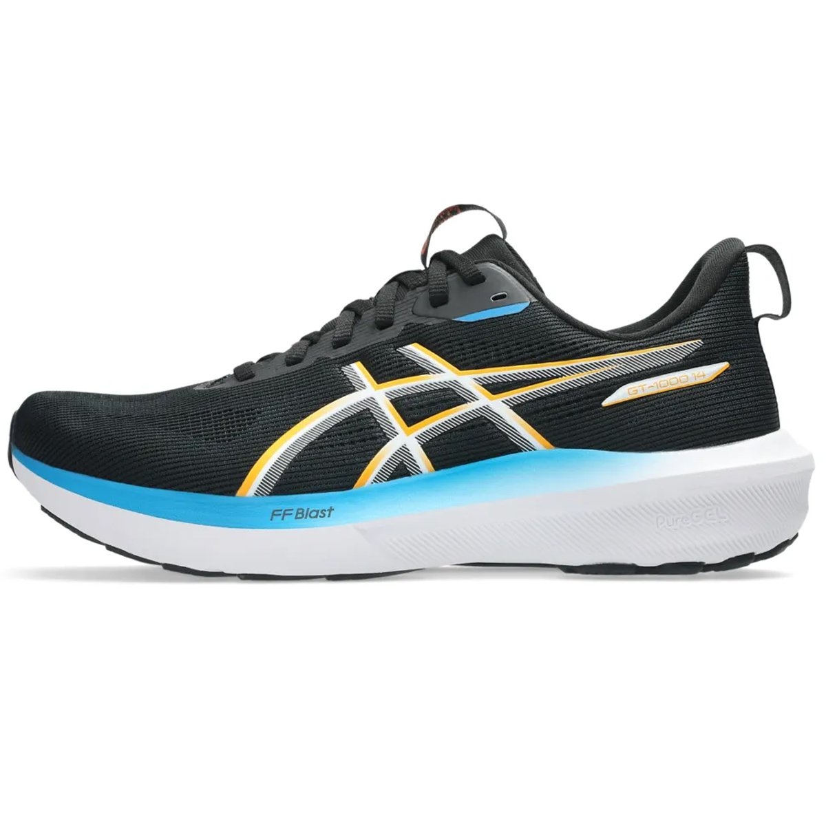 Tenis Asics GT-1000 14 Masculino Preto Preto 2
