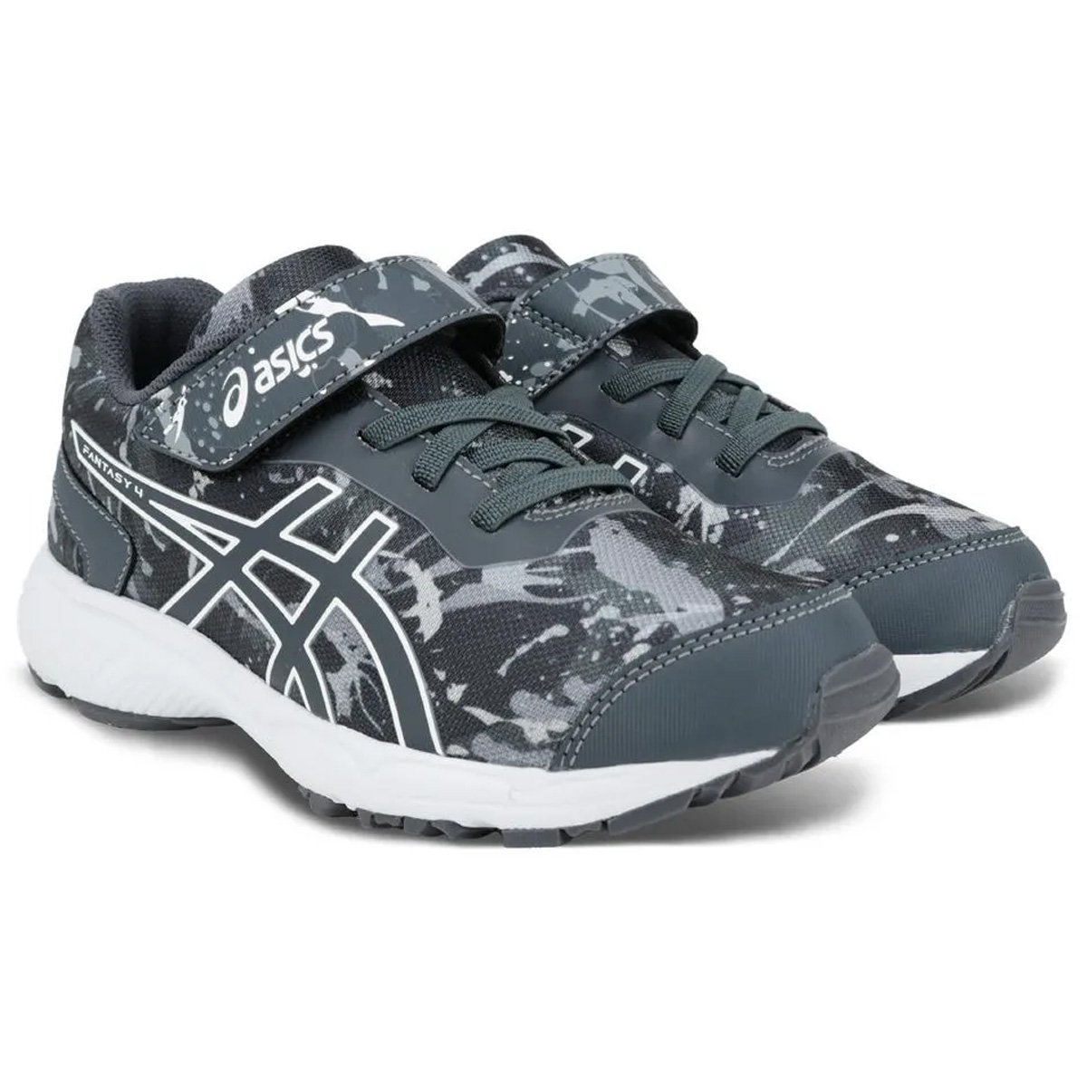 Tenis Asics Fantasy 4 Infantil Cinza Cinza 4