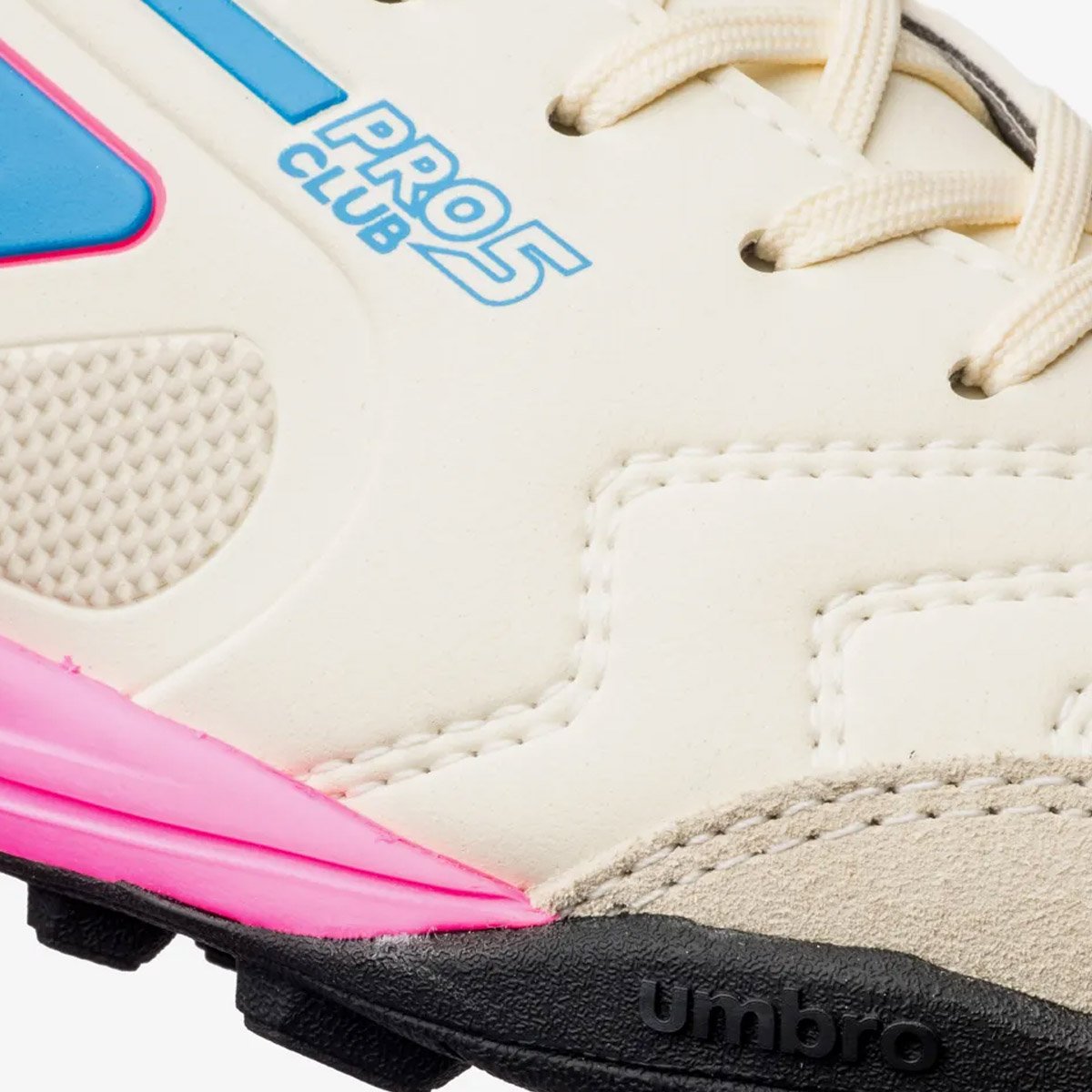 Society Umbro Pro 5 Bump Club Unissex Branco Bege 7