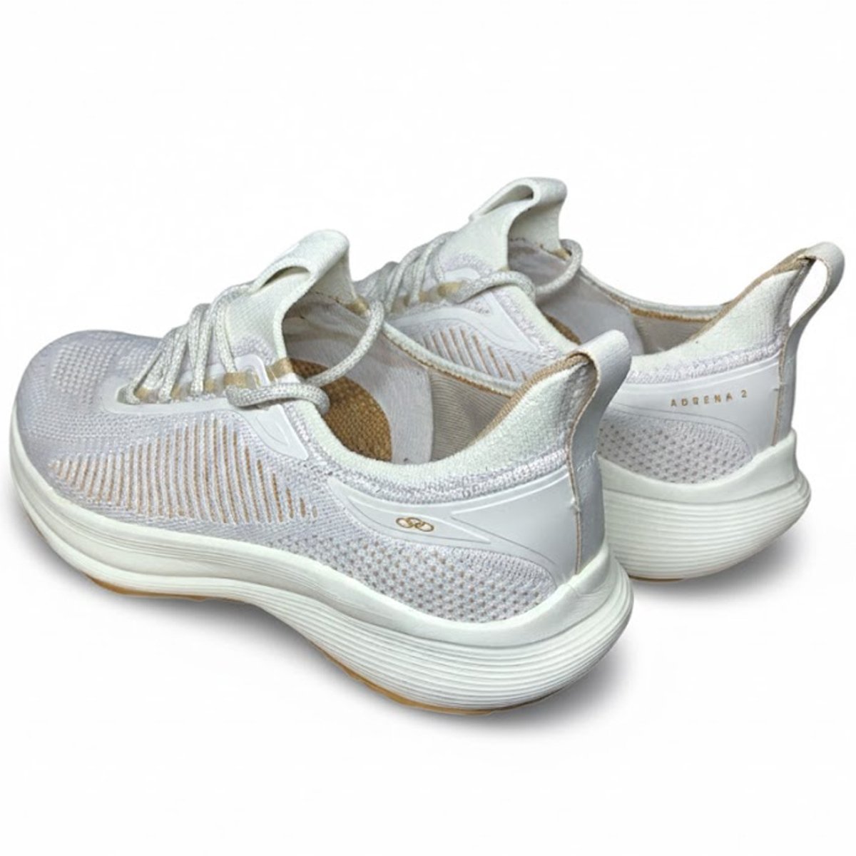 Tenis Olympikus Adrena 2 Academia Feminino Arenito Caminhada Branco 3