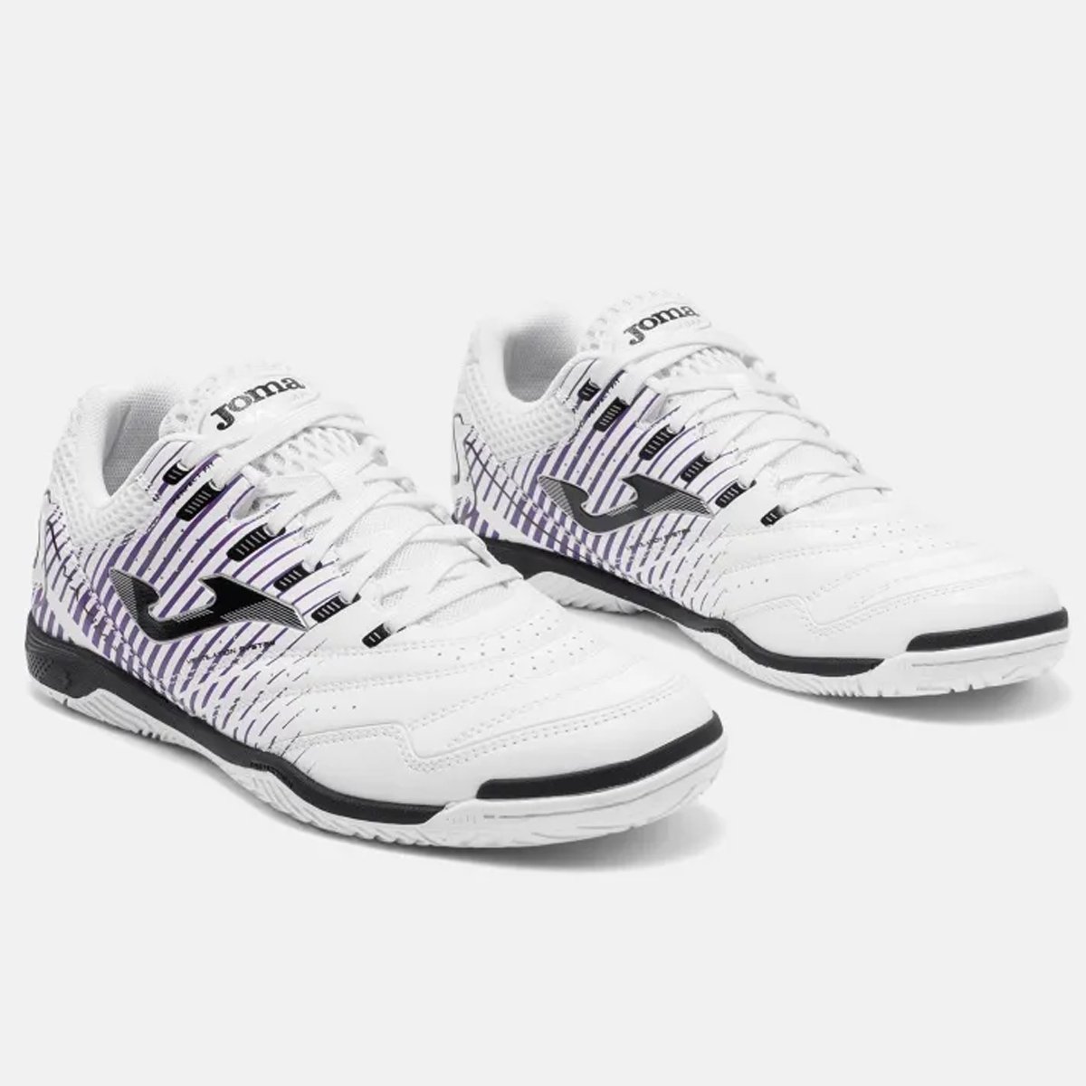 Chuteira Futsal Joma Maxima Unissex Branco Branco 3