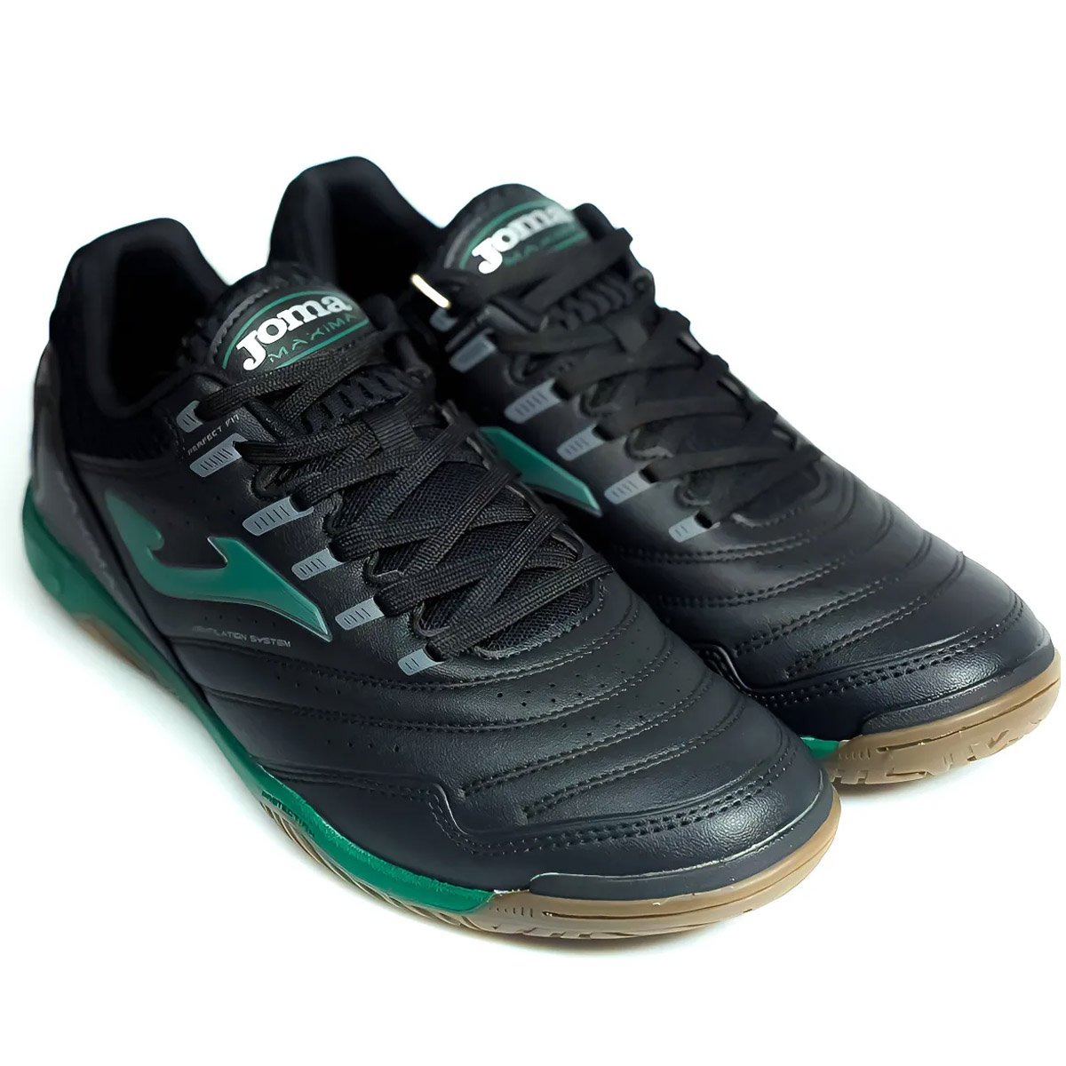 Chuteira Futsal Joma Maxima Unissex Preto Preto 3