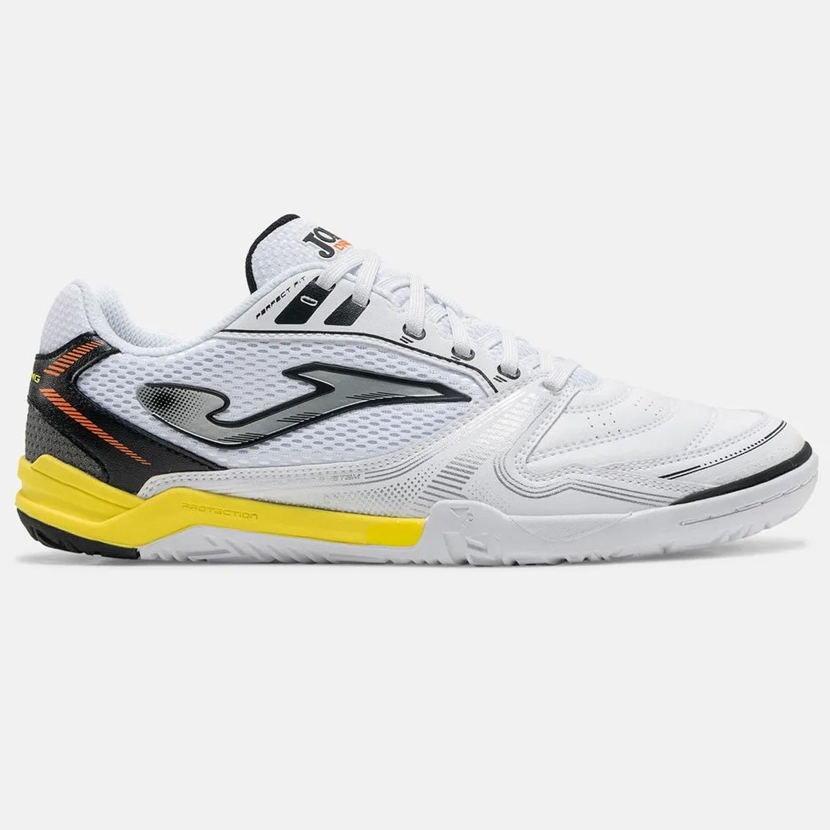 Chuteira Futsal Joma Dribling Unissex Branco