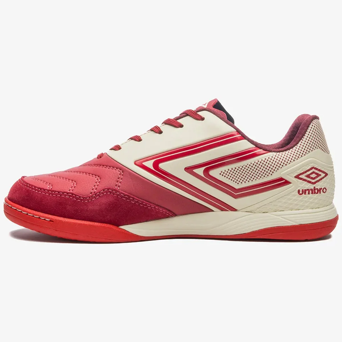 Chuteira Futsal Umbro Pro 5 Bump Club Unissex Vermelho Vermelho 2