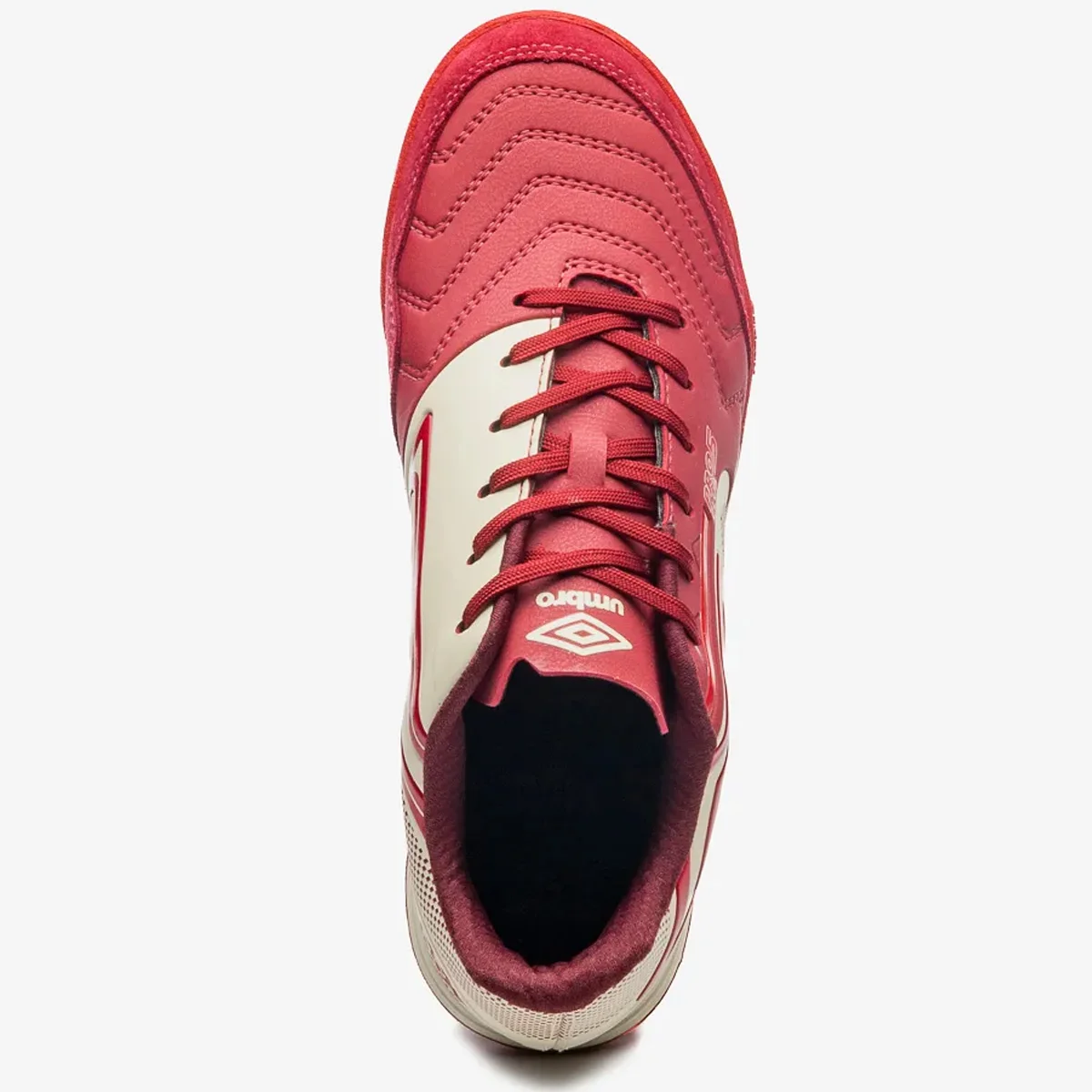 Chuteira Futsal Umbro Pro 5 Bump Club Unissex Vermelho Vermelho 4