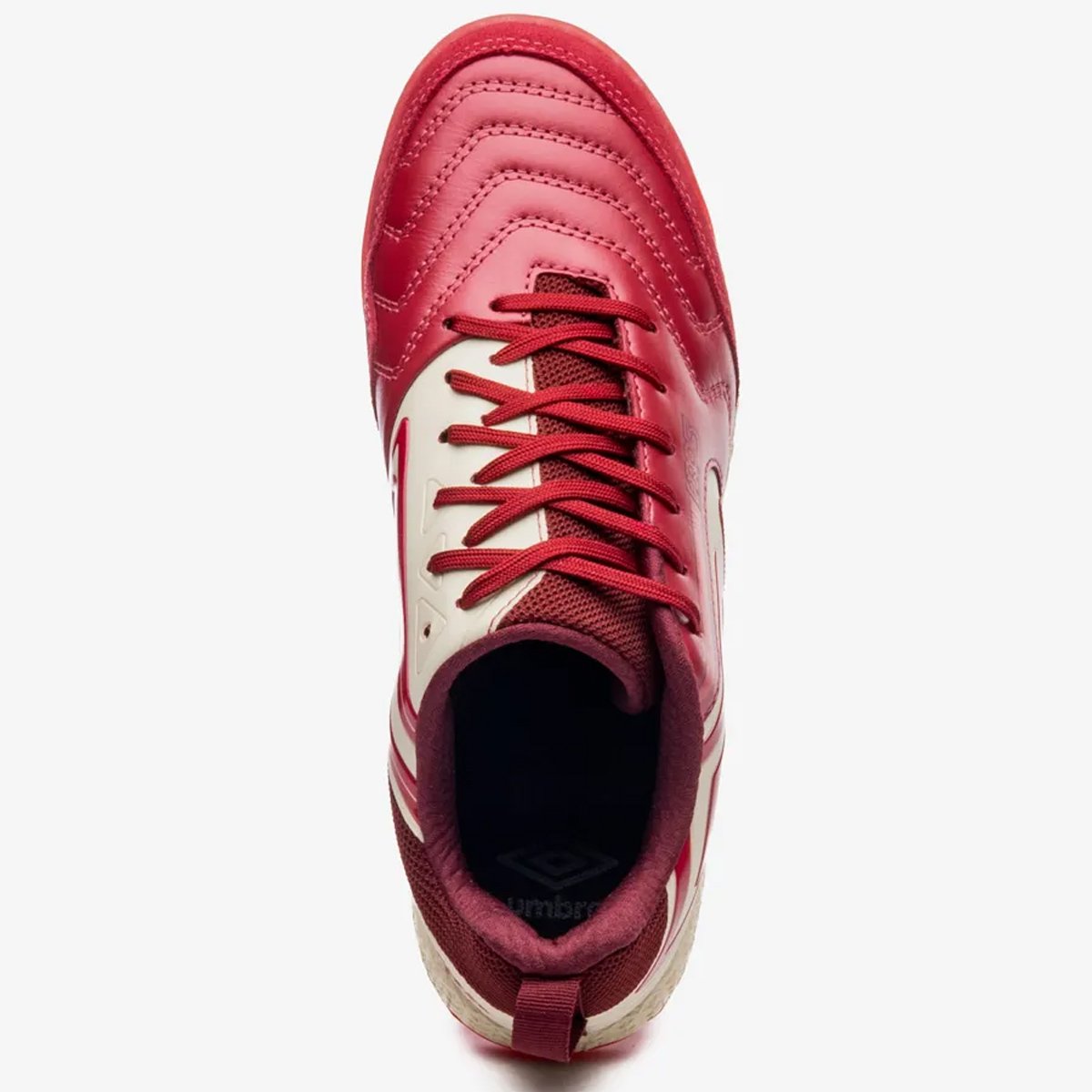 Chuteira Futsal Umbro Pro 5 Bump Unissex Vermelho Vermelho 4