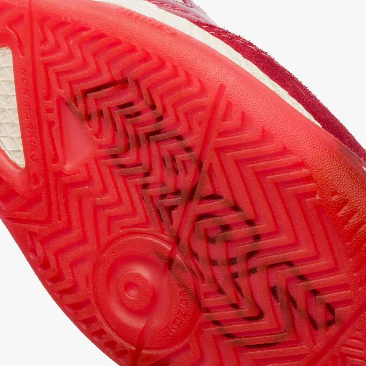 Chuteira Futsal Umbro Pro 5 Bump Unissex Vermelho Vermelho 9