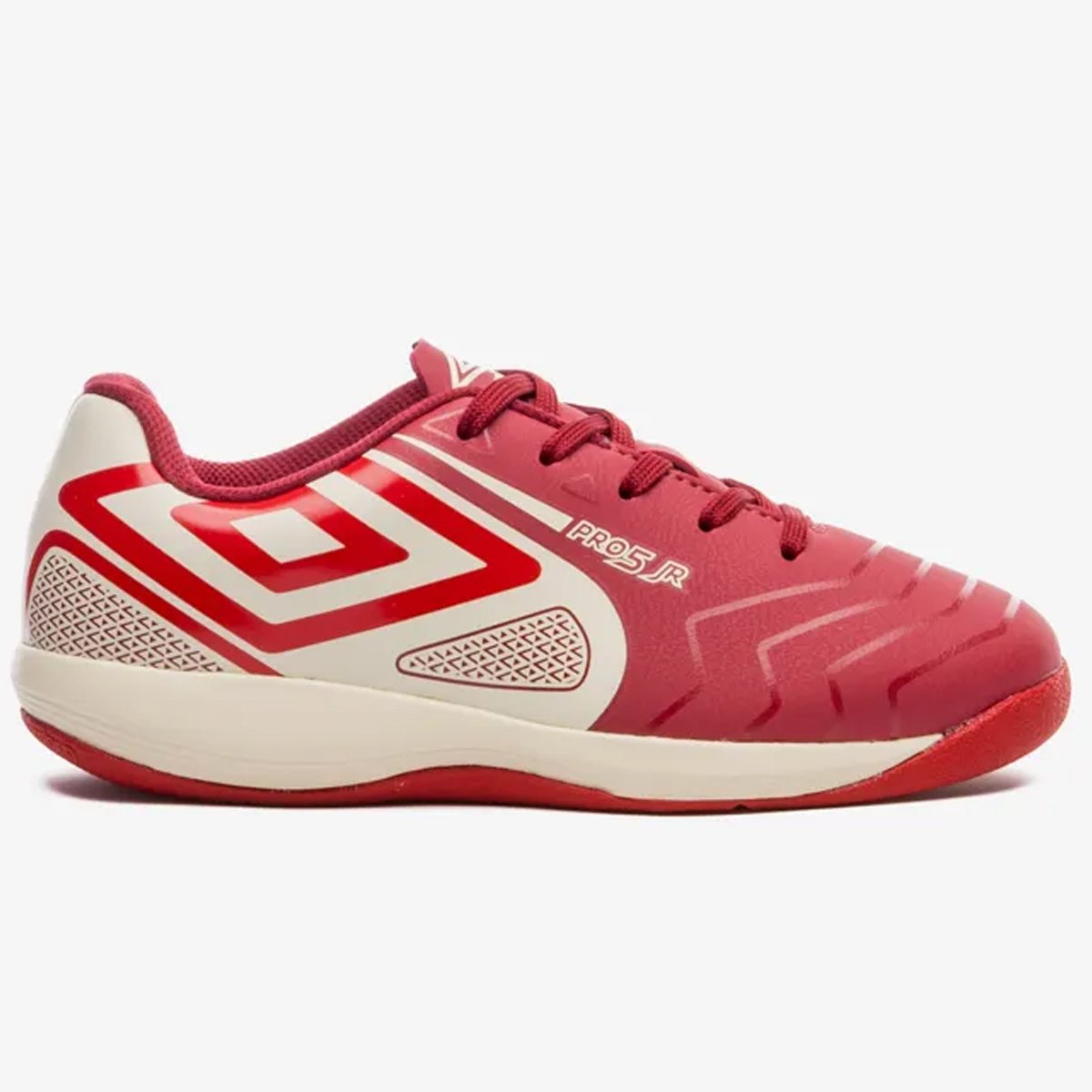 Chuteira Futsal Umbro Pro 5 Jr Infantil Vermelho