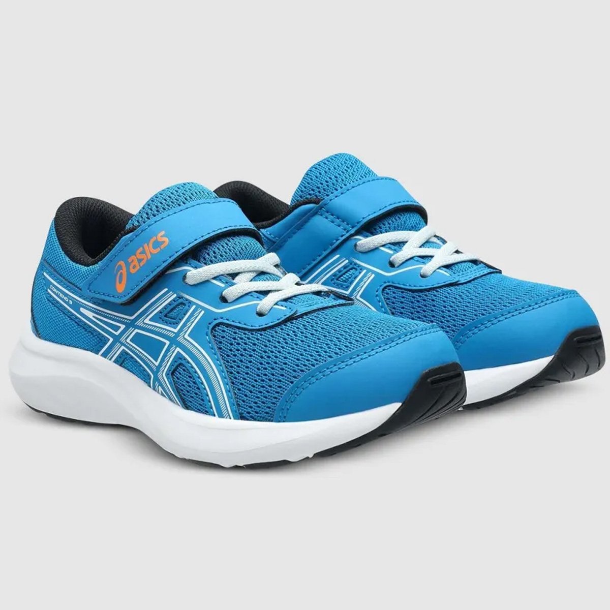Tenis Asics Contend 9 PS Infantil Azul Azul 4