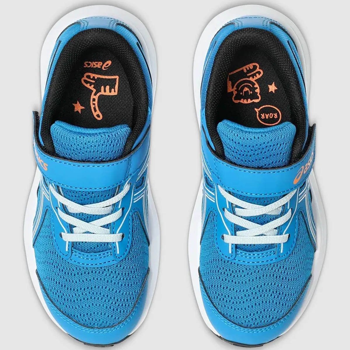 Tenis Asics Contend 9 PS Infantil Azul Azul 6