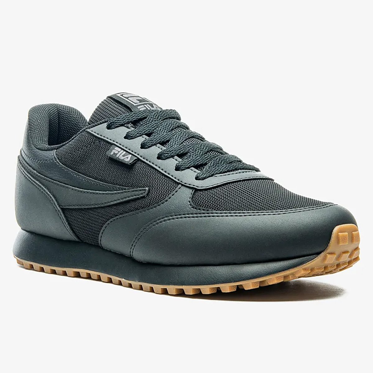 Tenis Fila Renno Classic Masculino Preto Preto 3