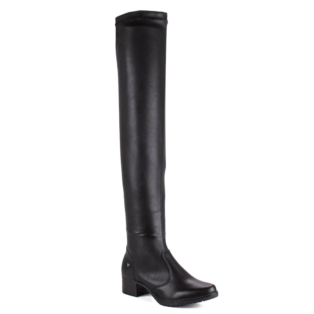 Bota Mississipi Over Cano Alto Feminina Preto Preto 3