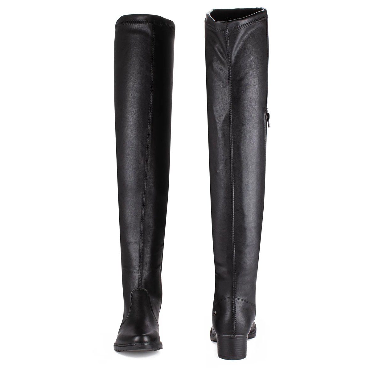 Bota Mississipi Over Cano Alto Feminina Preto Preto 7