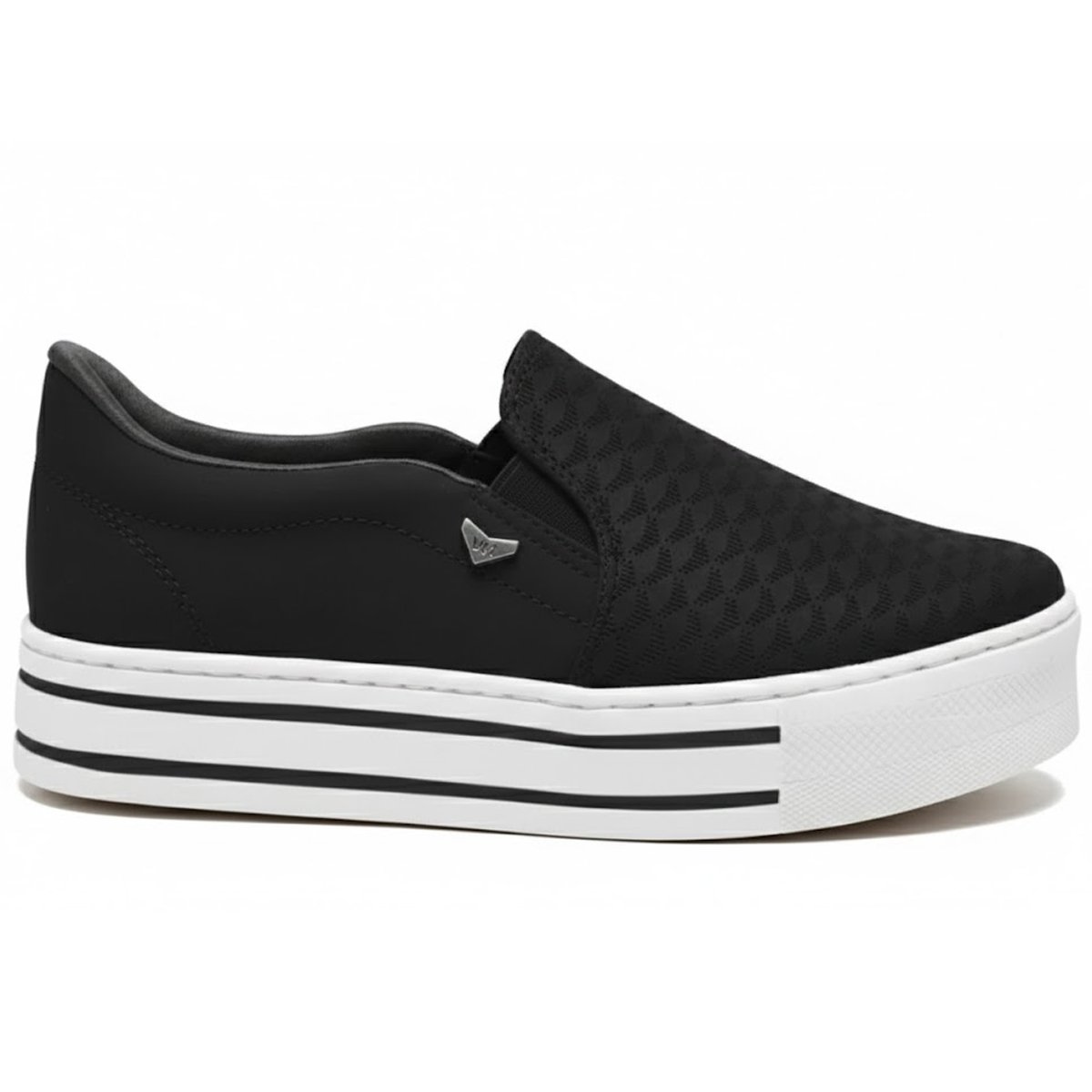 Tenis Via Marte 010-035 Feminino Preto