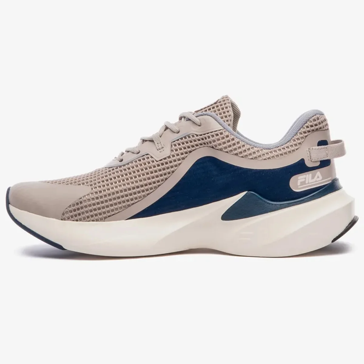 Tenis Fila Recovery Masculino Castanho Bege 2