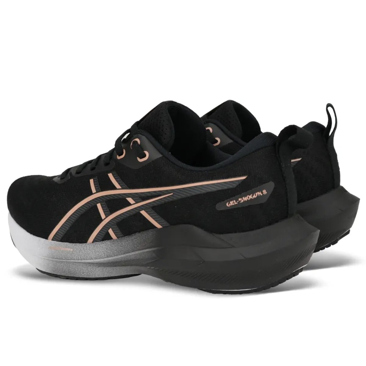 Tenis Asics Gel Shogun 8 Feminino Preto Preto 4