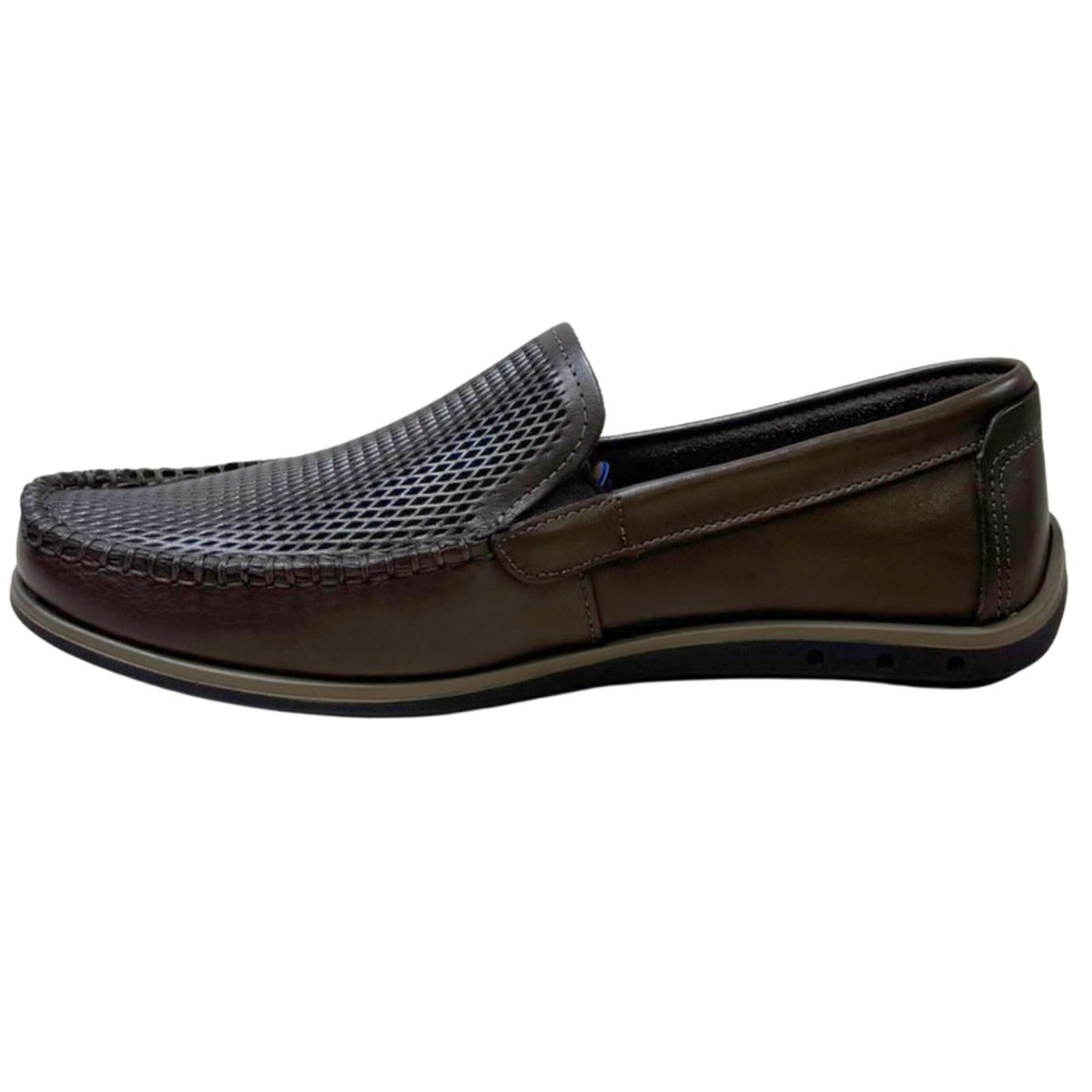 Mocassim Pegada Drive 141606 Masculino Cravo Marrom 2