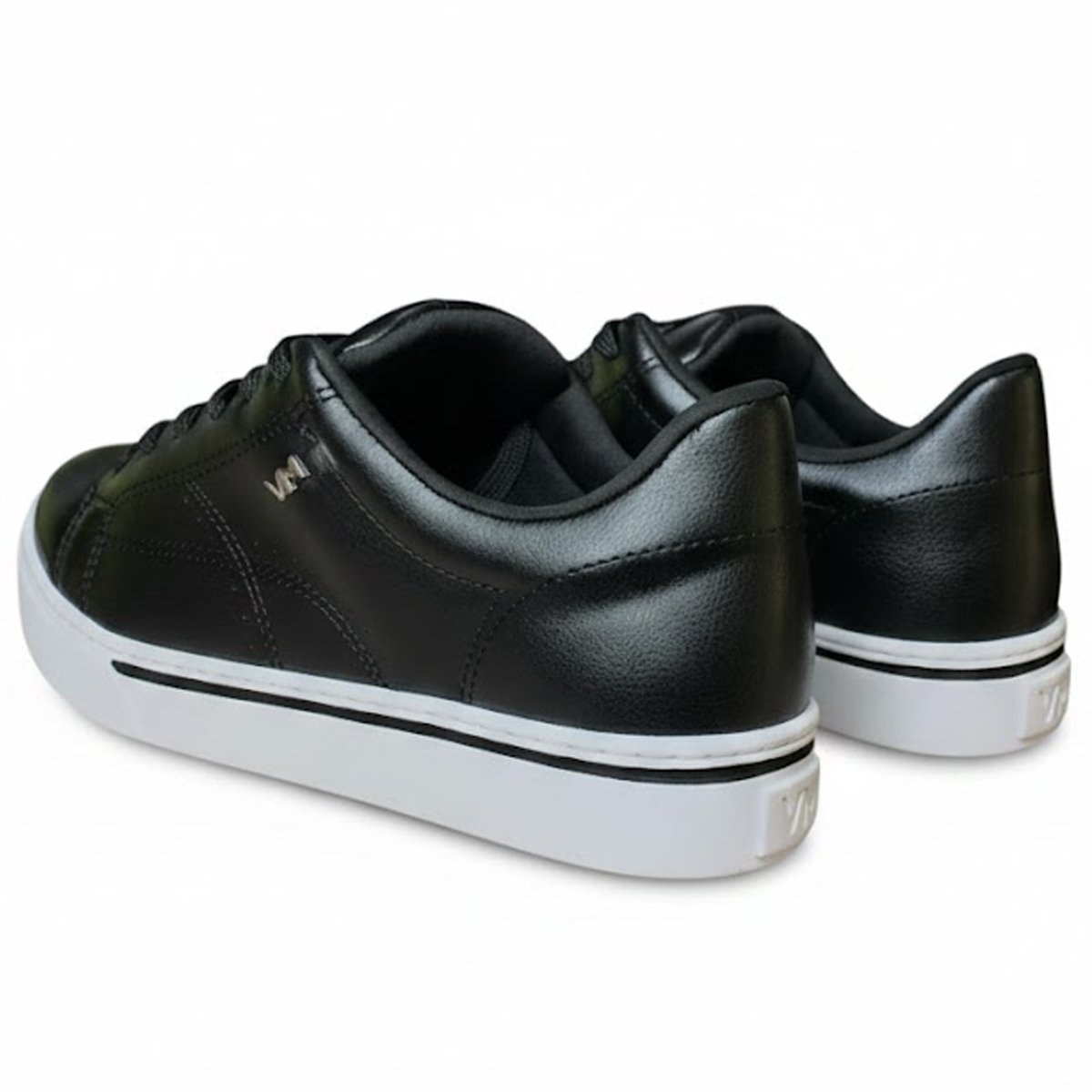Tenis Via Marte 016-008 Feminino Preto Preto 3