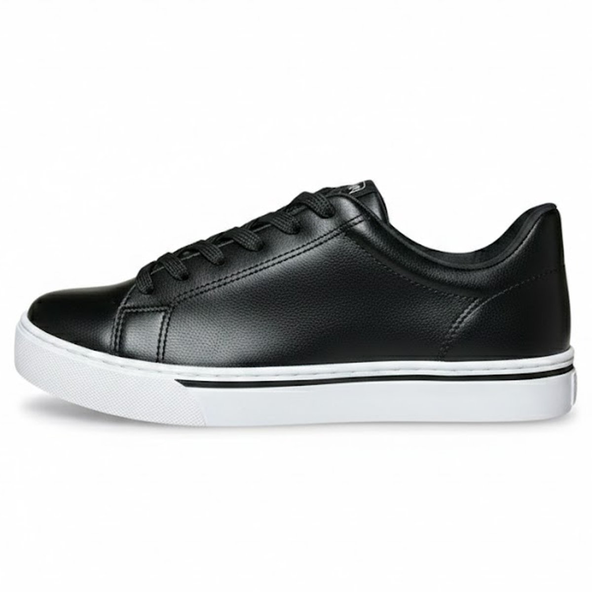 Tenis Via Marte 016-008 Feminino Preto Preto 2