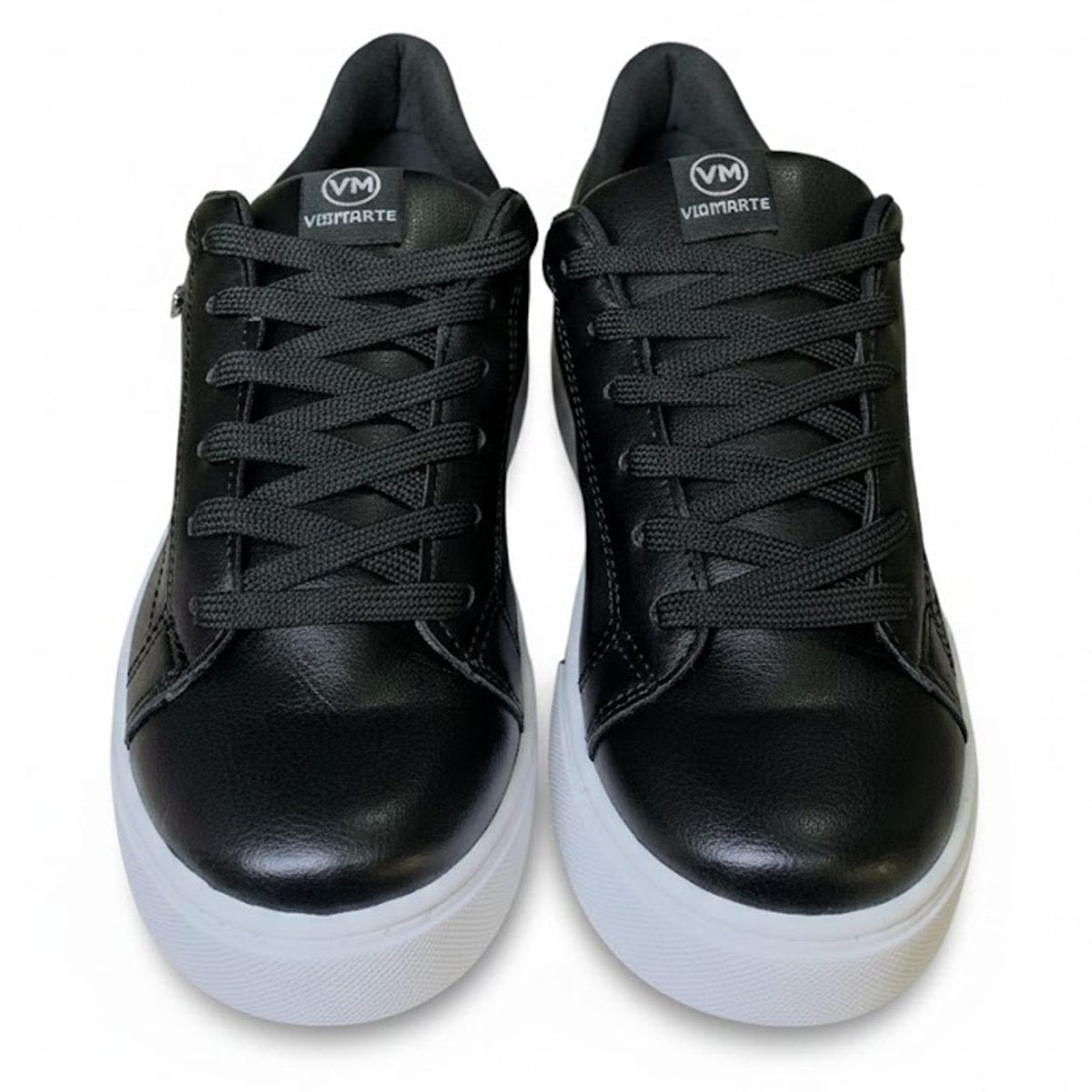 Tenis Via Marte 016-008 Feminino Preto Preto 5