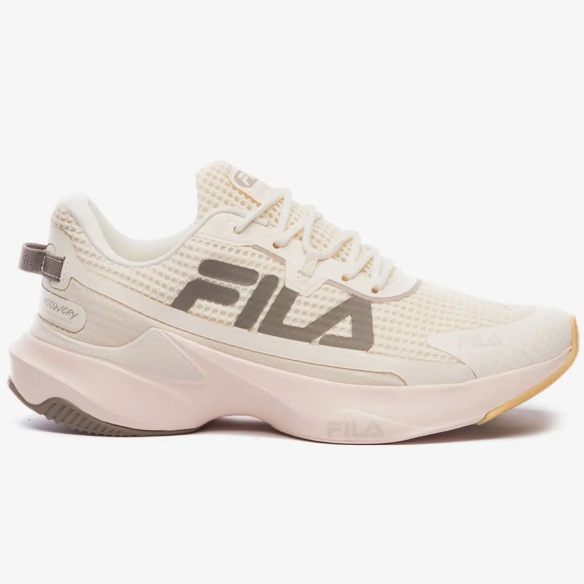Tenis Fila Recovery Feminino Bege