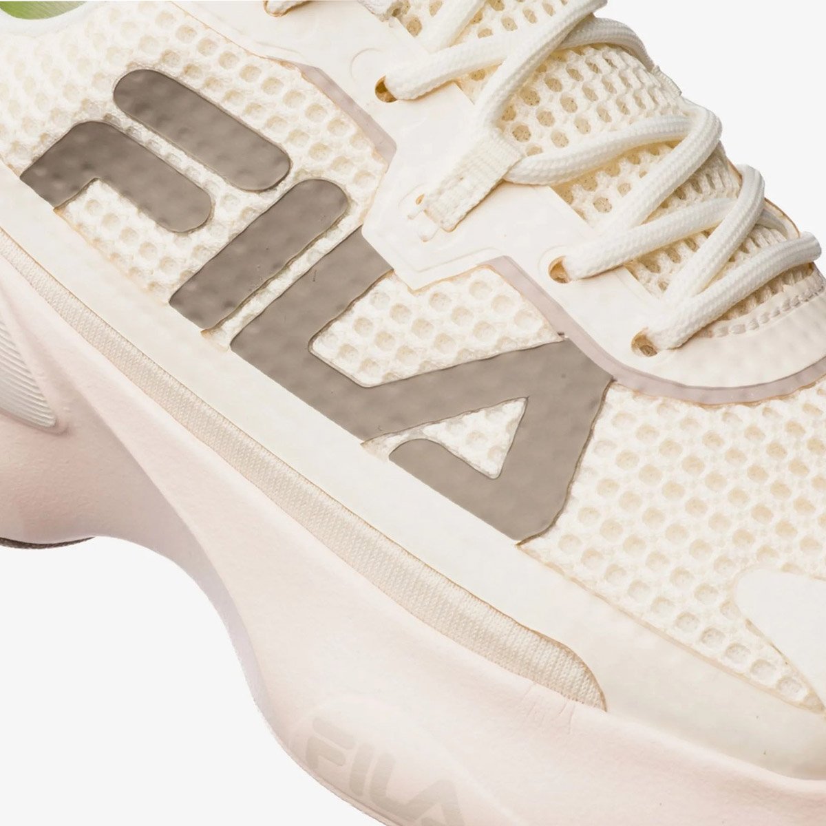 Tenis Fila Recovery Feminino Bege Bege 3