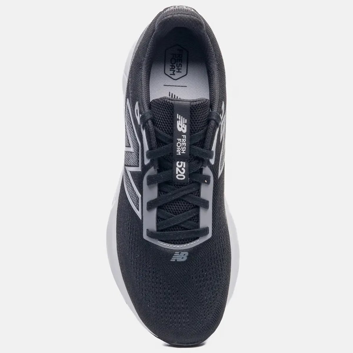 Tenis New Balance Fresh Foam 520 V9 Masculino Preto Preto 3