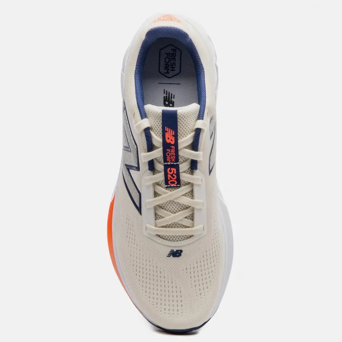 Tenis New Balance Fresh Foam 520 V9 Masculino Bege Off White 3