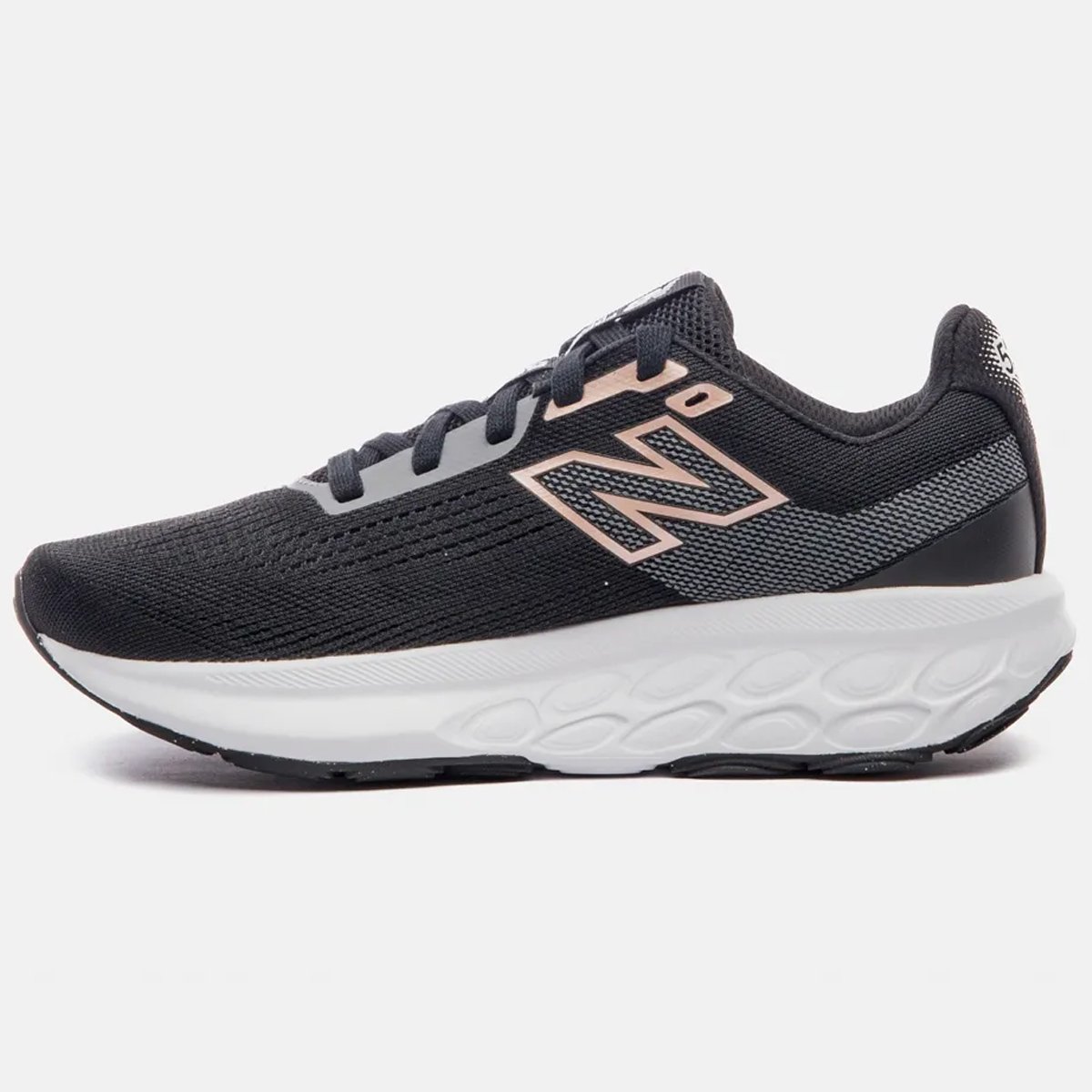 Calcado Feminino Corrida New Balance 520 V9 Preto Academia Preto 2