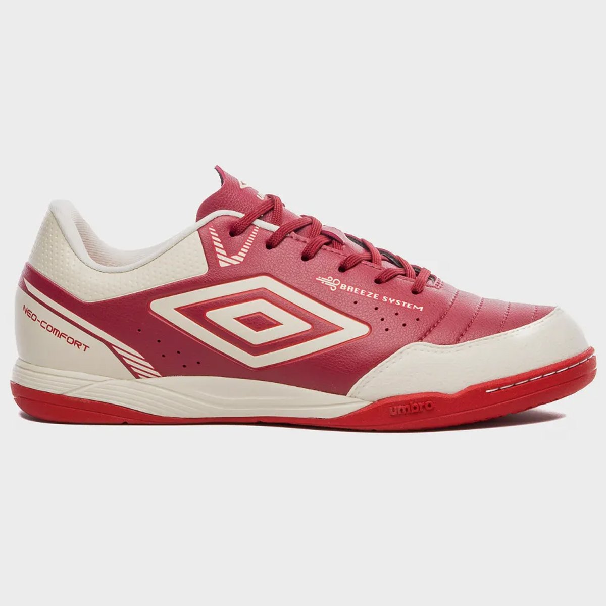 Chuteira Futsal Umbro Neo Comfort Unissex Vermelho