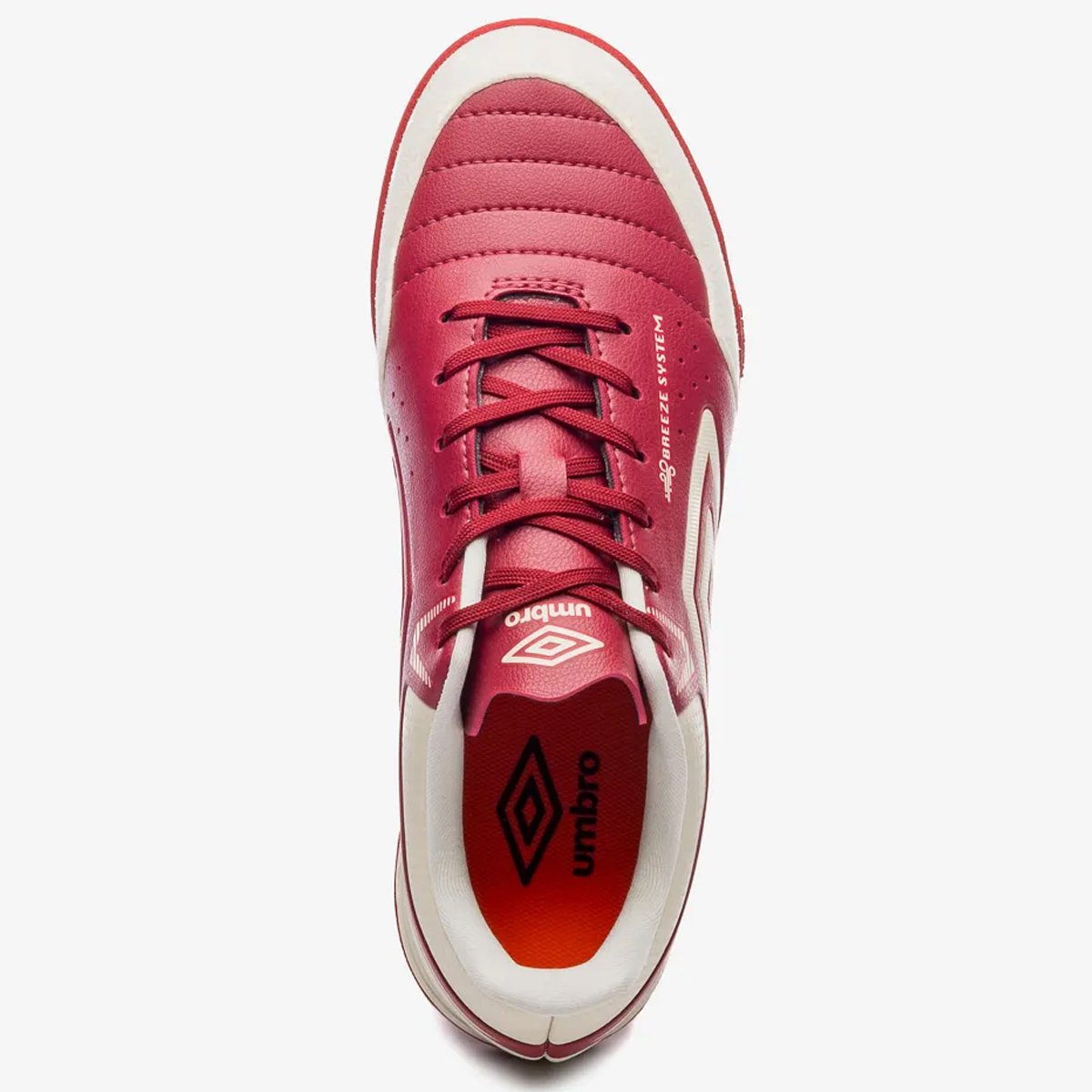 Chuteira Futsal Umbro Neo Comfort Unissex Vermelho Vermelho 4