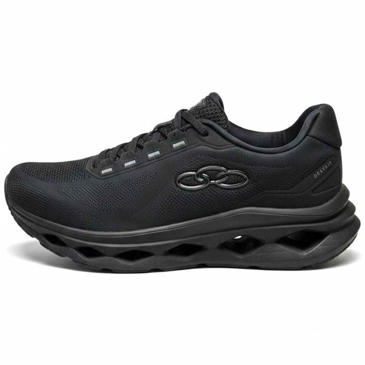 Tenis Olympikus Elevado Masculino Preto Preto 2