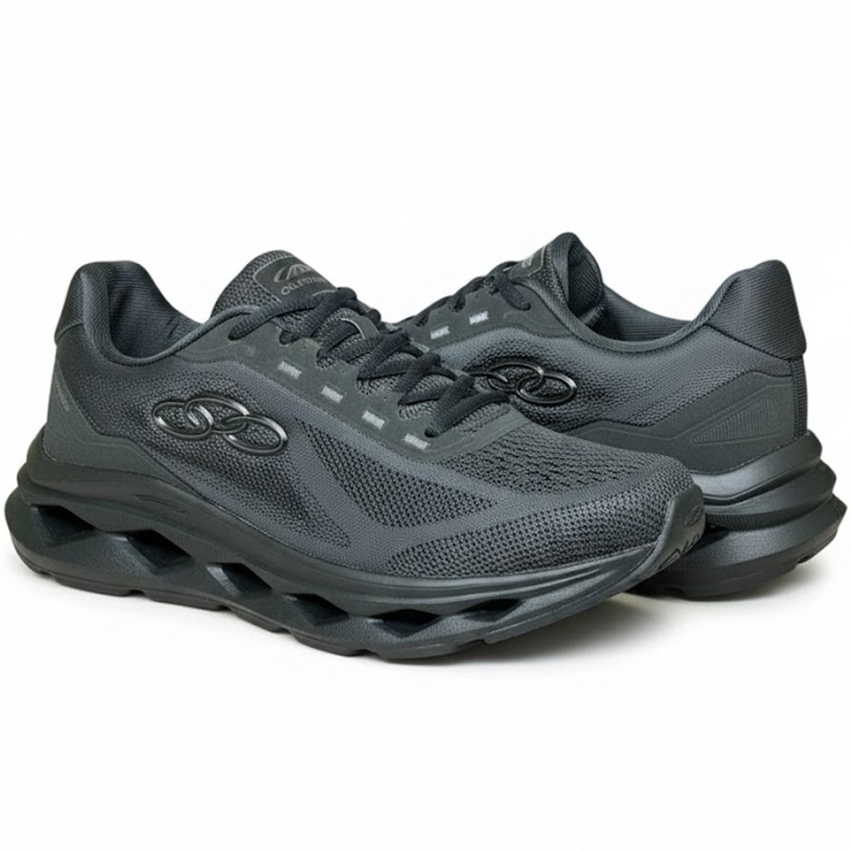 Tenis Olympikus Elevado Masculino Preto Preto 3