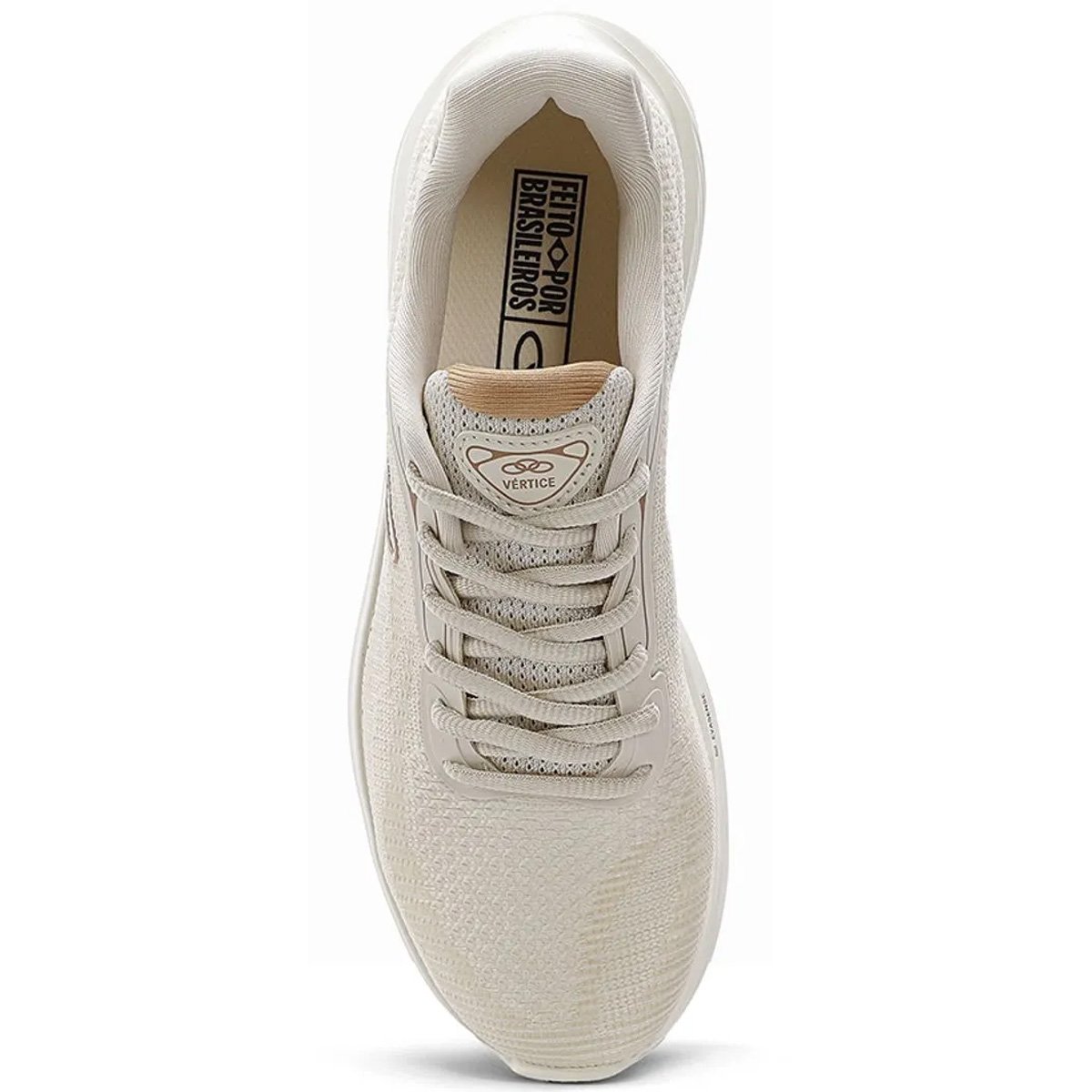 Tenis Olympikus Vertice Feminino Arenito Branco 4